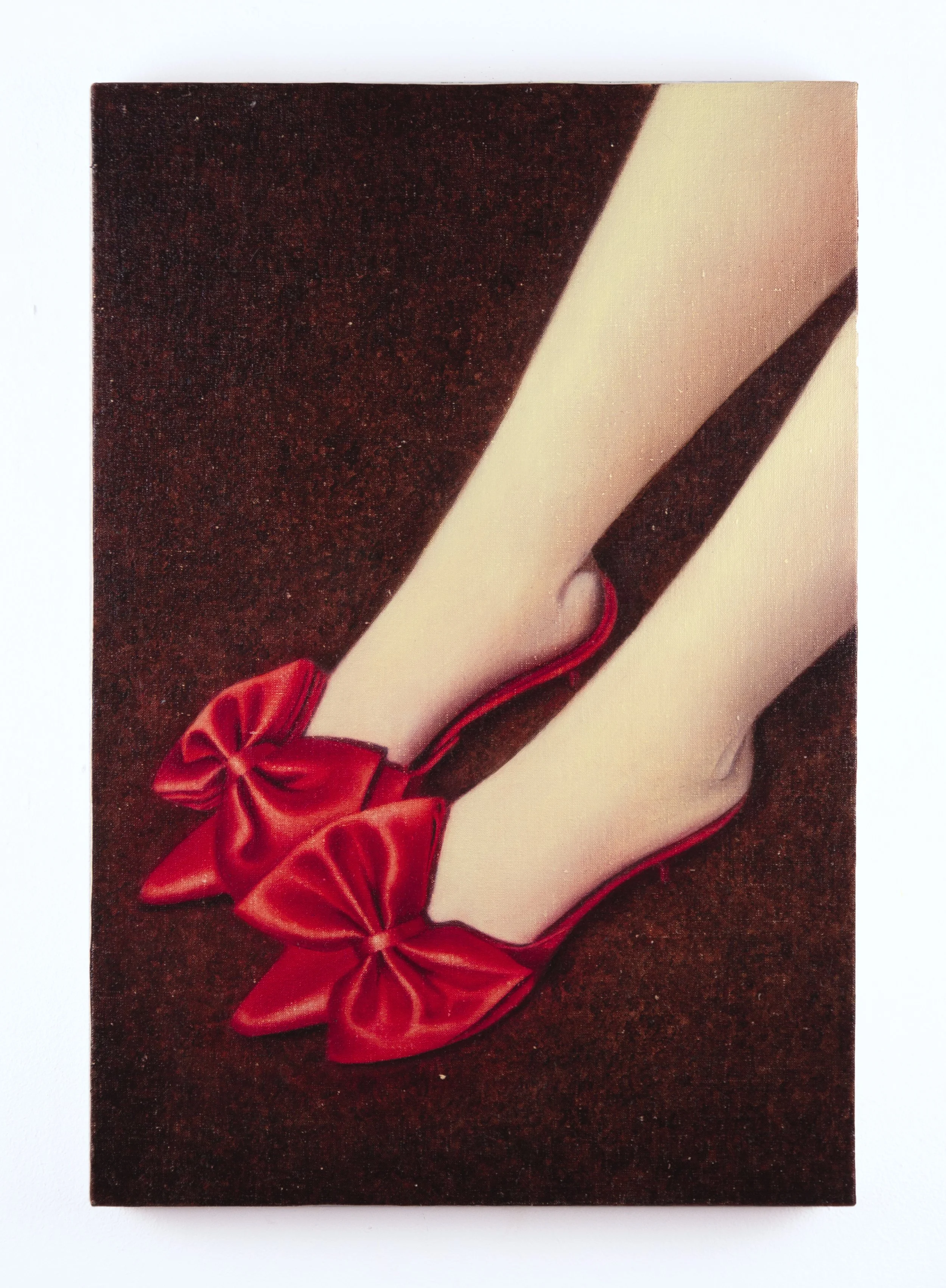 the girl with the most cake, oil on linen on wood, 60x40cm, 2026.jpg