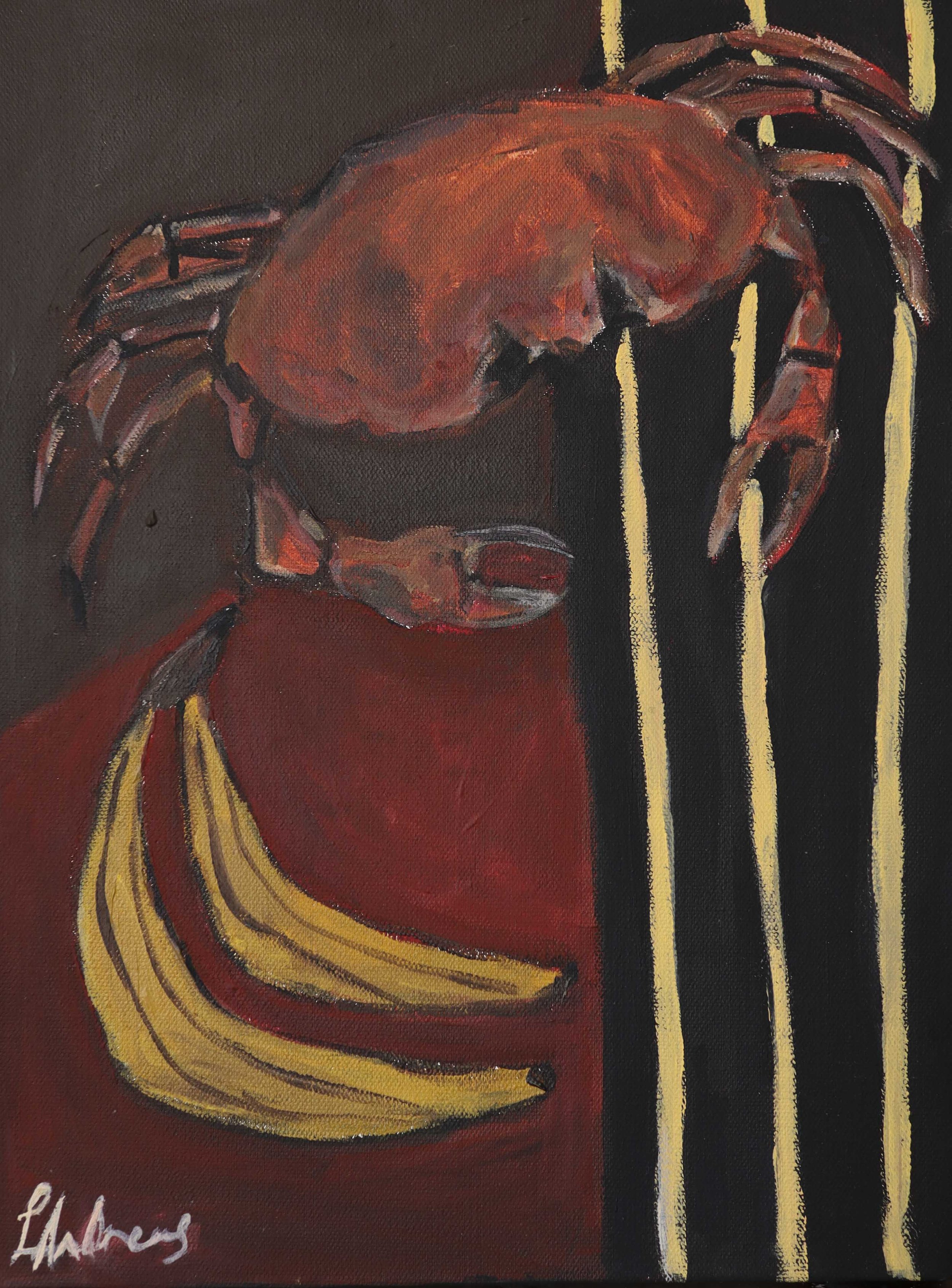A Crab and Two Bananas.jpg