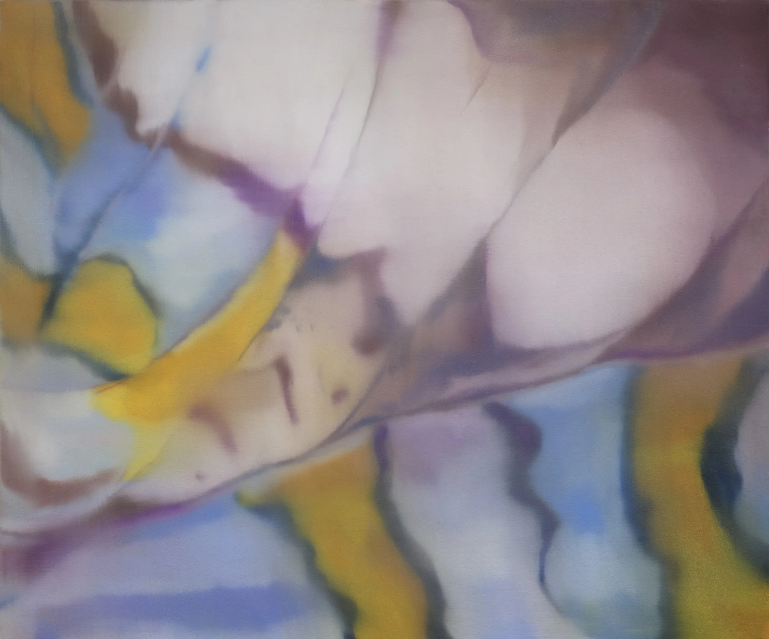 'We Listen to the Sky' 100 x 120 cm, Oil on Canvas, 2025 .jpg