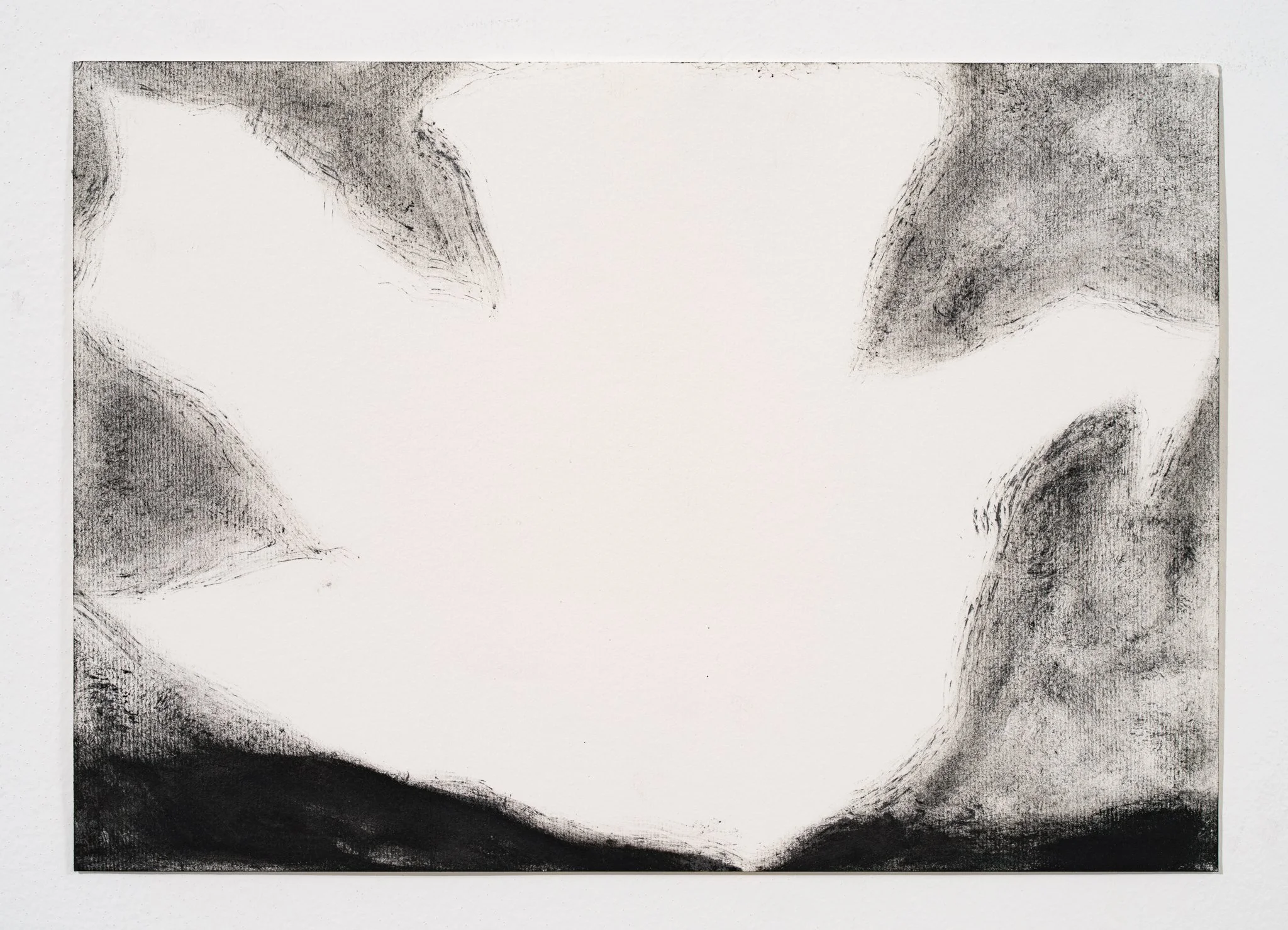 Untitled, 2025,
ink and turpentine on paper, 21x29 cm