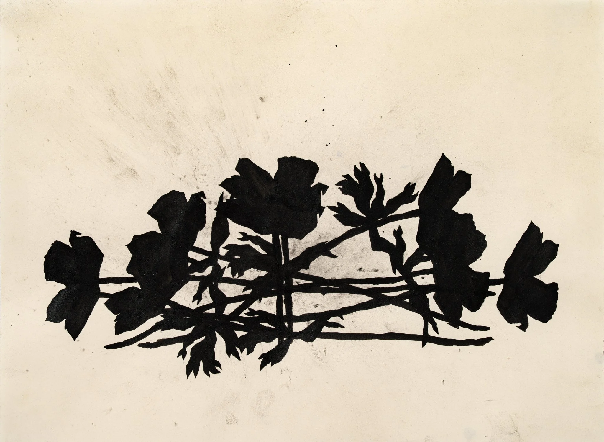 "Bonfire", 2025,
ink and charcoal on paper, 30x42 cm