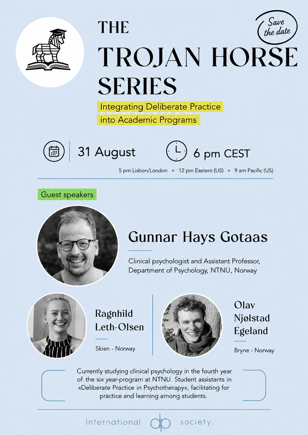 Trojan Horse Series: First Talk