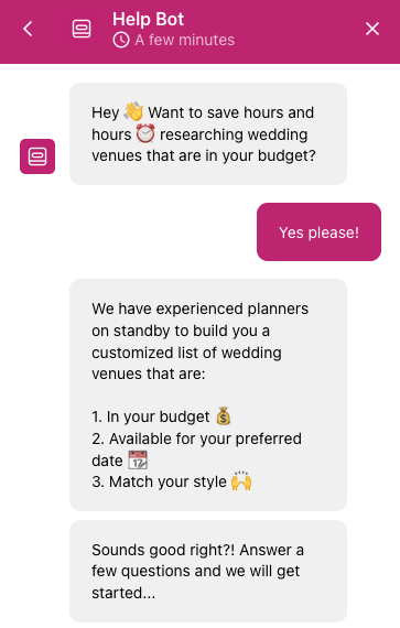 Building Your Wedding Ceremony Timeline, Bustld