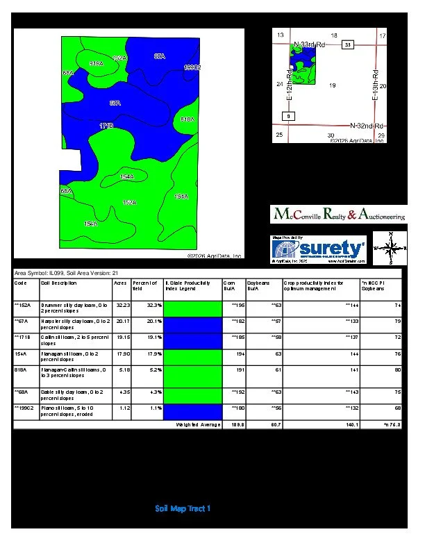 Soils Map Tract 1