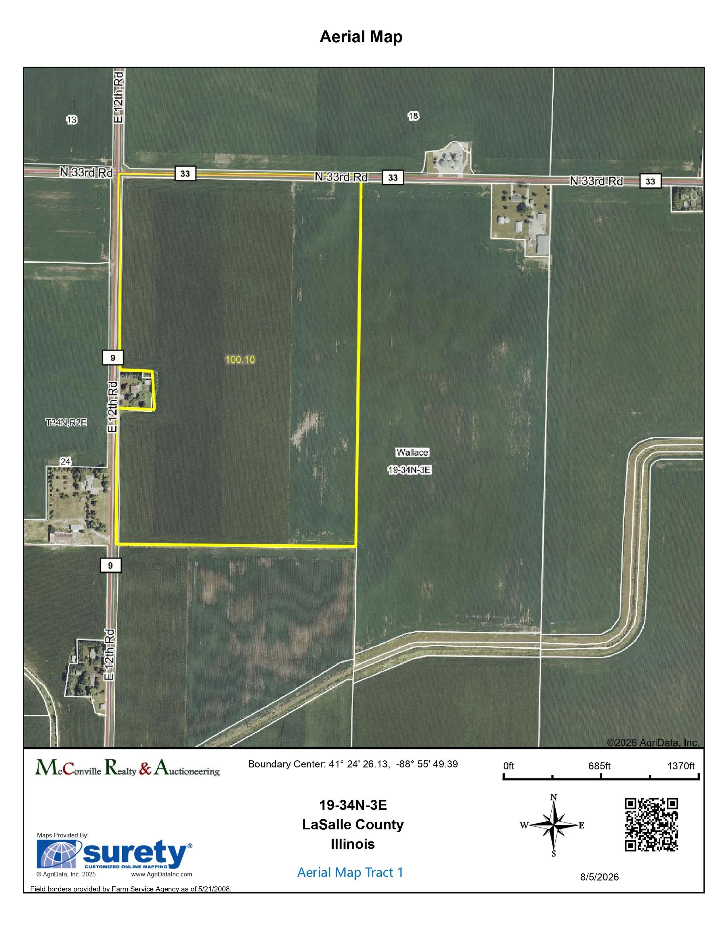 Aerial Map Tract 1