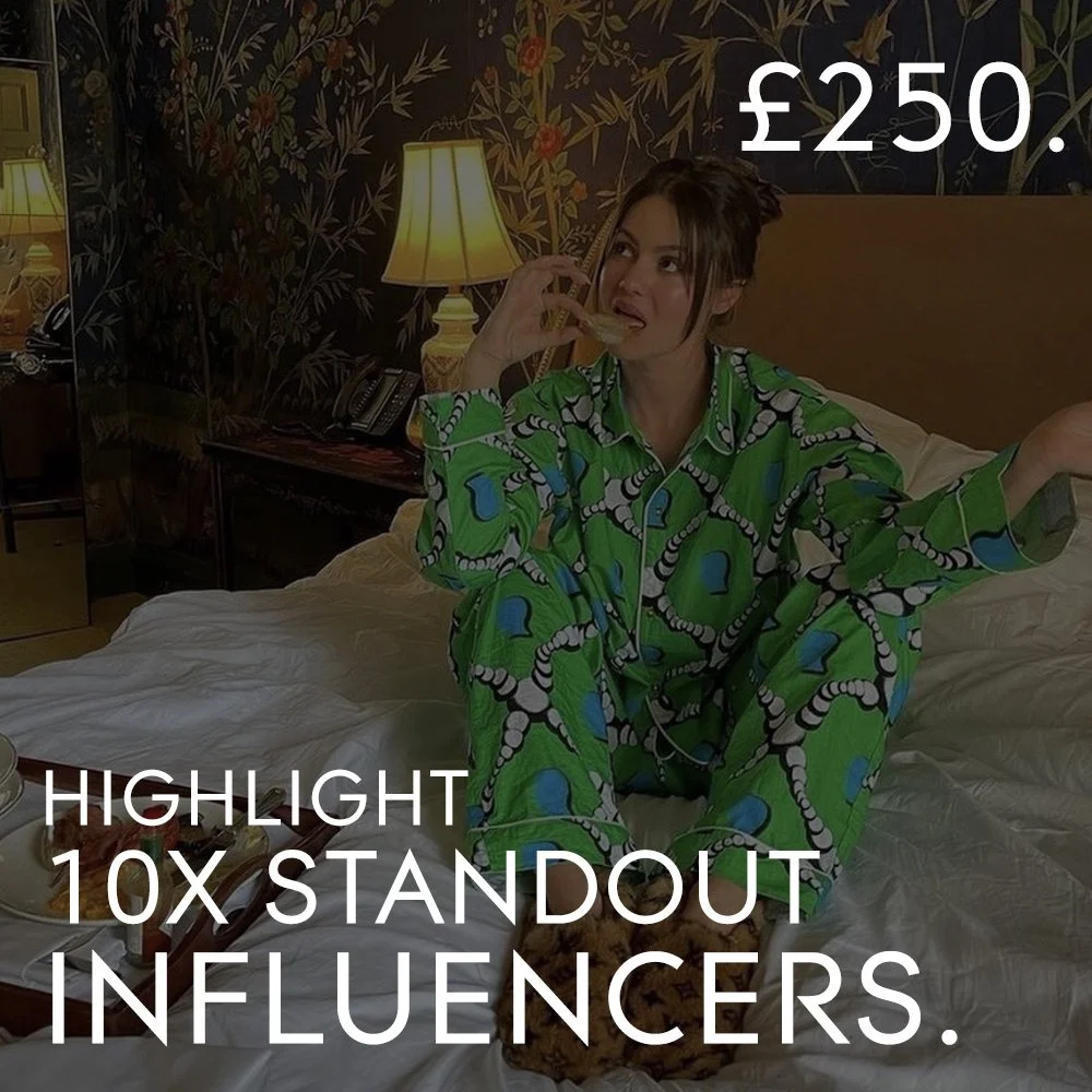 Highlight 10x Standout Influencers