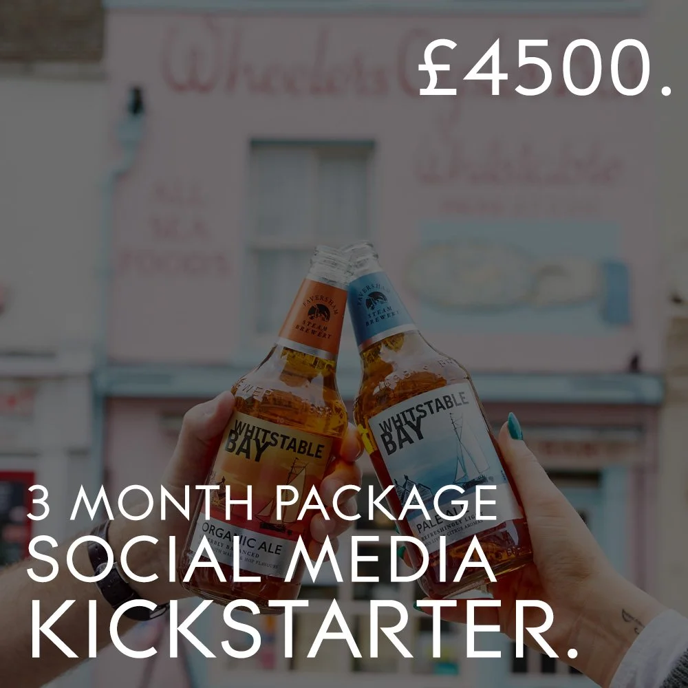 3 Month Package: Social Media Kickstarter