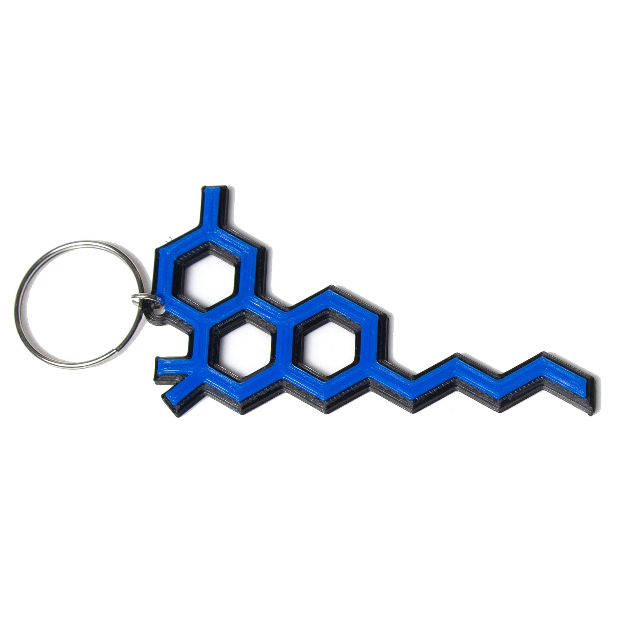 Blue-and-Black-THC-Molecule-Keychain.jpg