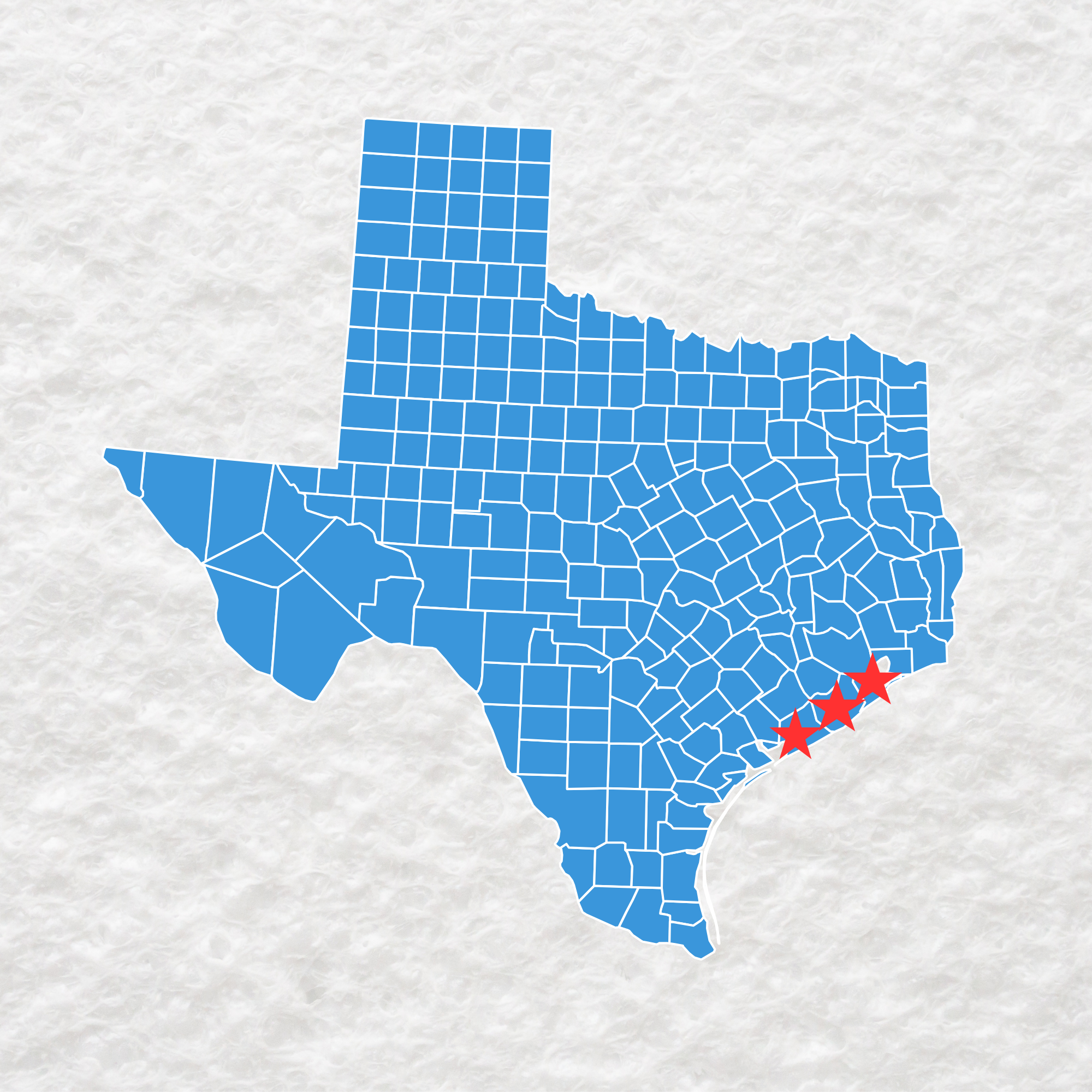 Galveston Brazoria Matagorda counties