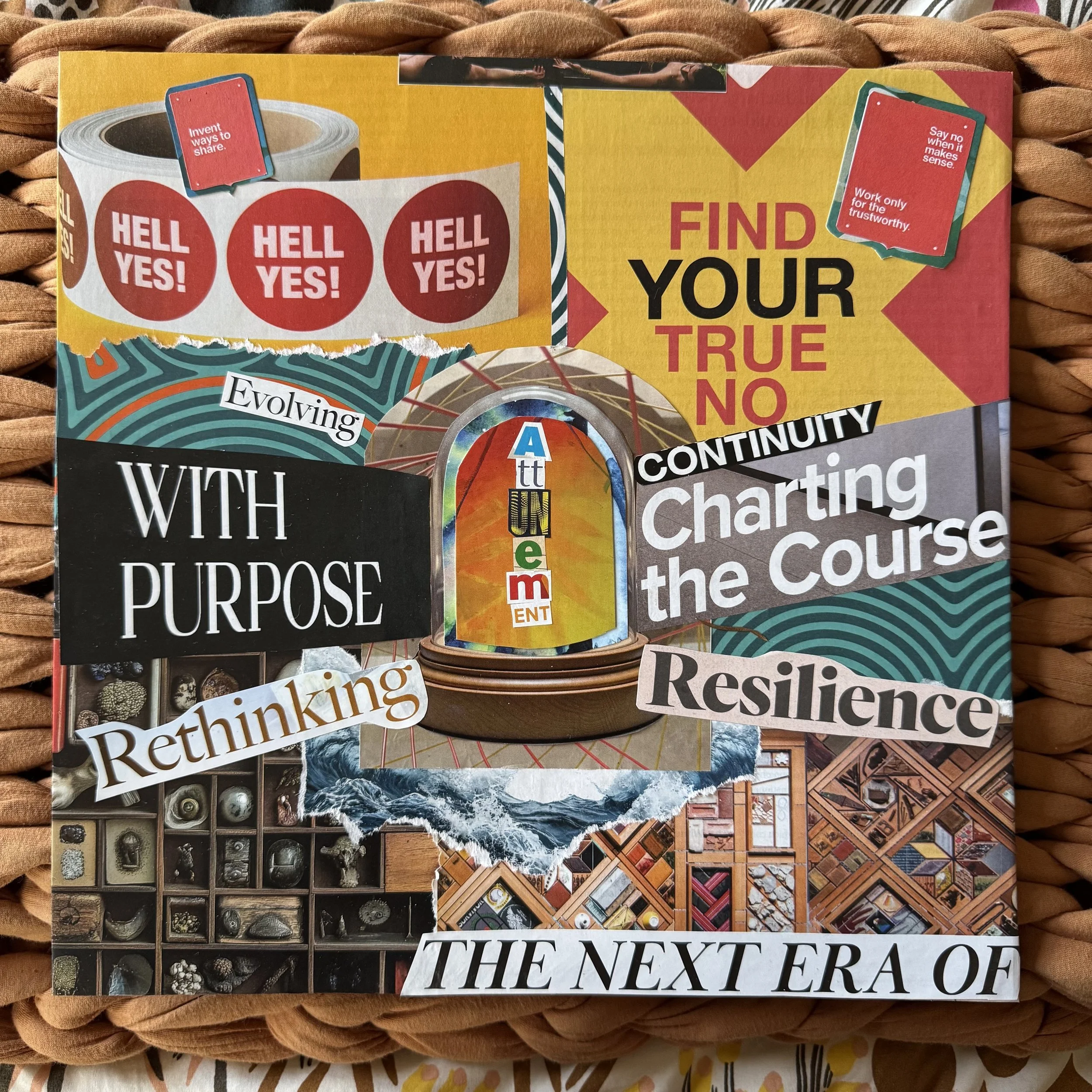 A bonfire, a tarot card, and the year ahead