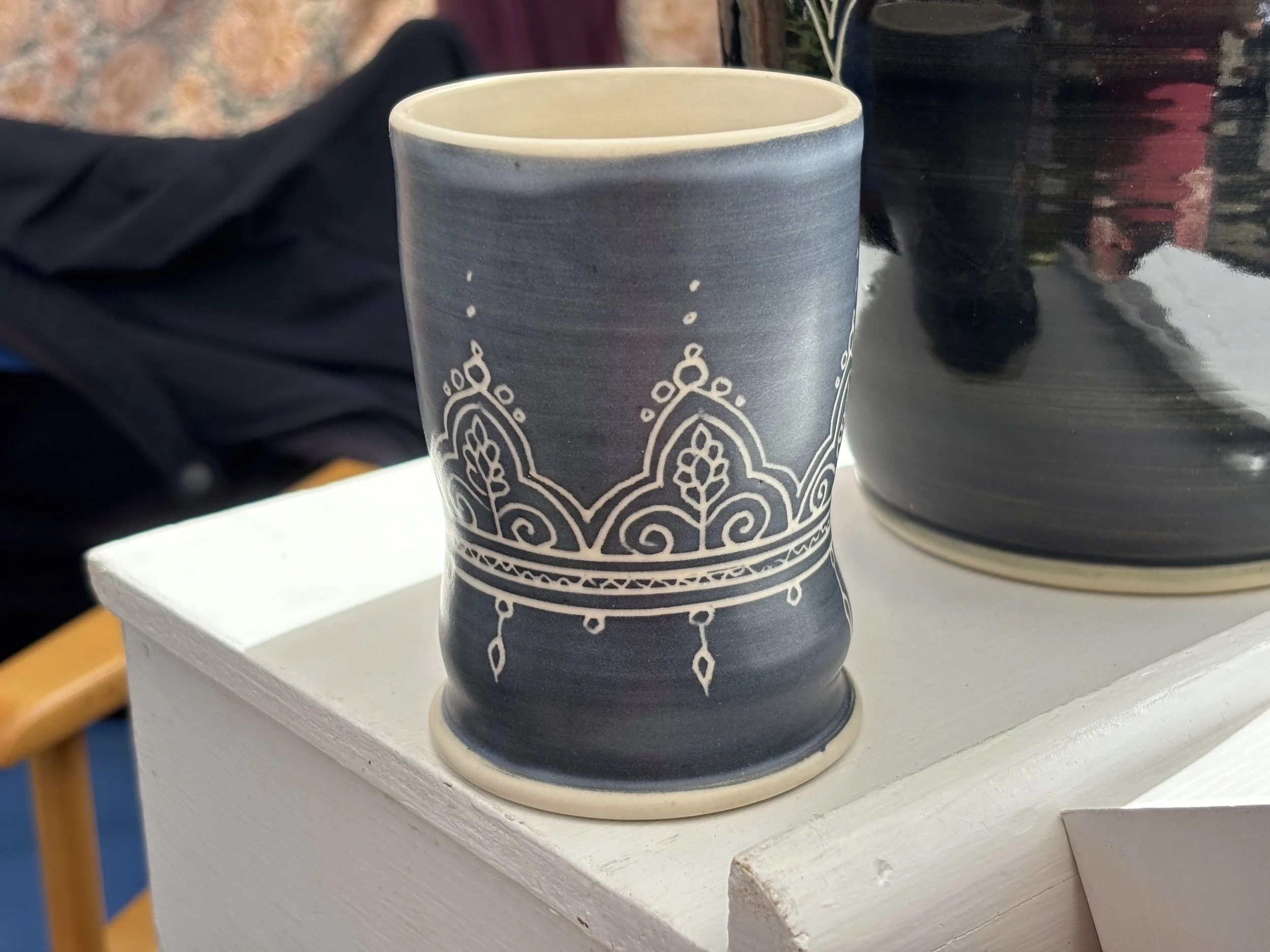 Black Henna Cup