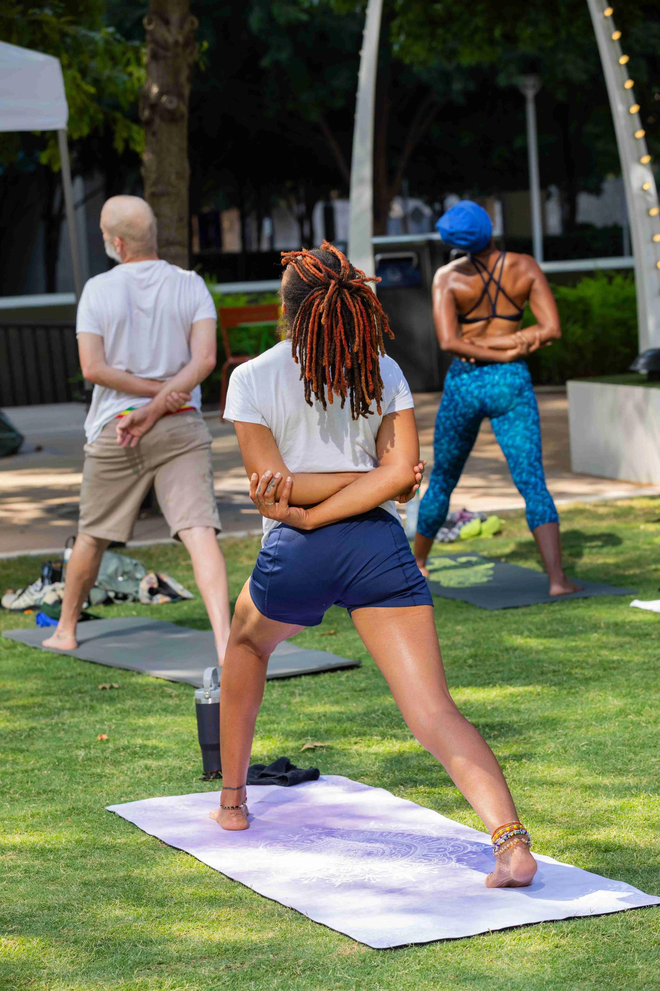 Yoga with Yena at at Klyde Warren Park