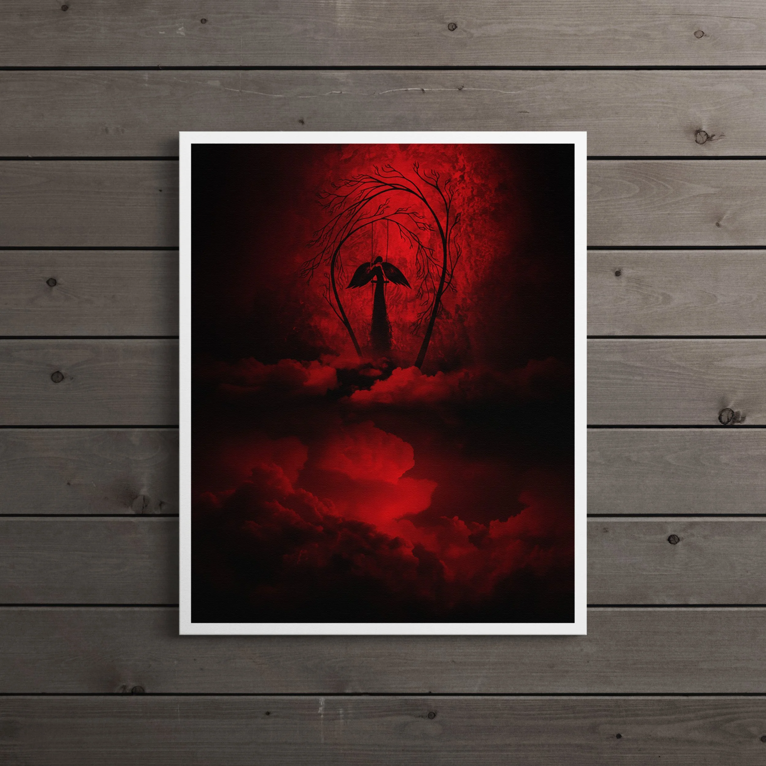 My Dark Place - Fine Art Print | Heartache and Poetry Series