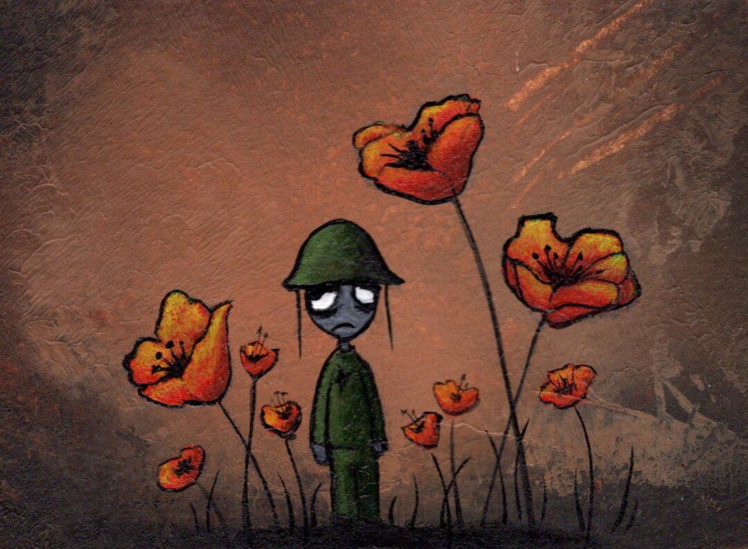 &quot;Poppy Fields&quot;
Original ACEO by Jaime Best

I've recently gotten back into painting small paper pieces and as a result have created several new Art Trading Cards. This one is my favorite of those I've created so far. It is painted in acryli