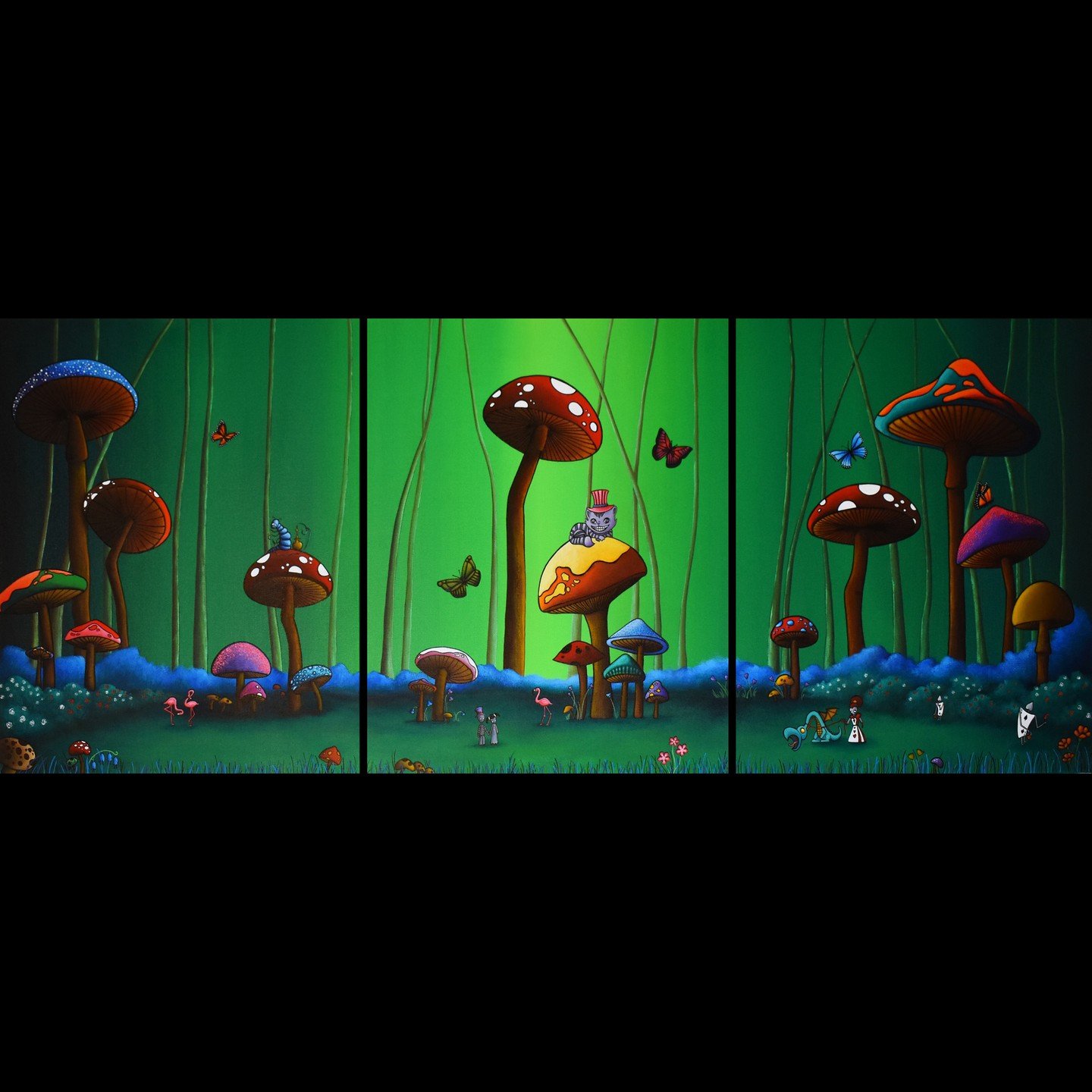 &quot;An Afternoon in Wonderland&quot;
Original Custom Painting by Jaime Best

-
-
-

#art #painting #originalart #wonderland #mushroomforest #mushrooms #colorful #acrylicpainting #bestartstudios #jaimebest #fantasyart #fairytale #popsurrealism