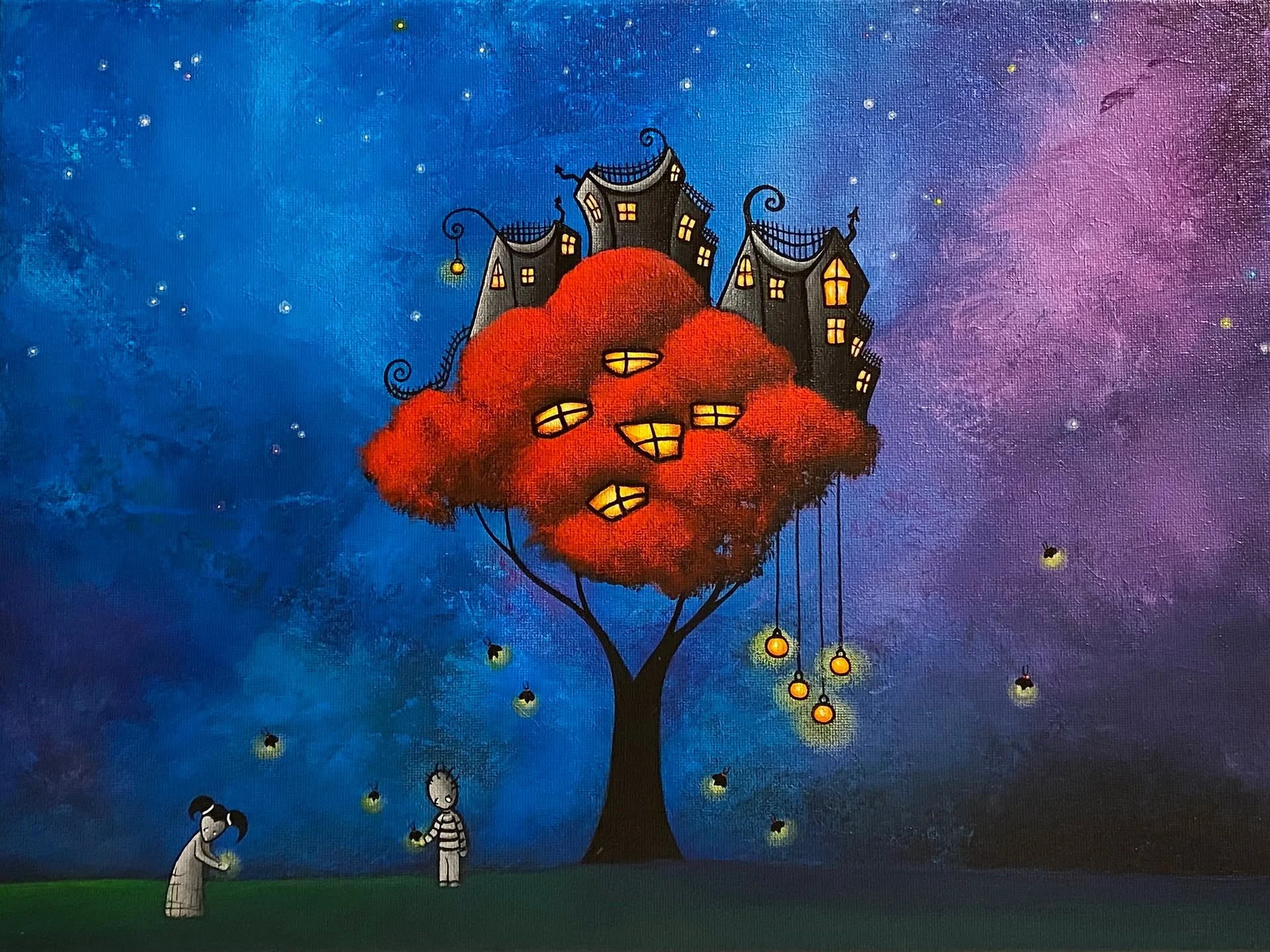 "Summer's Final Nights"
Original Painting by Jaime Best