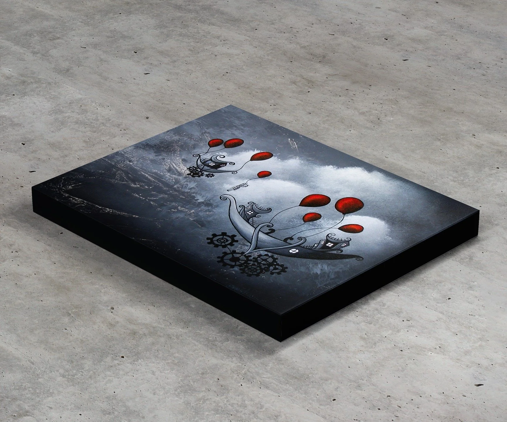 "Jumping Ship" Canvas Prints are now available in my Etsy Shop. These prints are beautiful, they're printed on thick, archival-grade canvas and hand stretched over solid wood stretcher bars.

https://artbyjaimebest.etsy.com