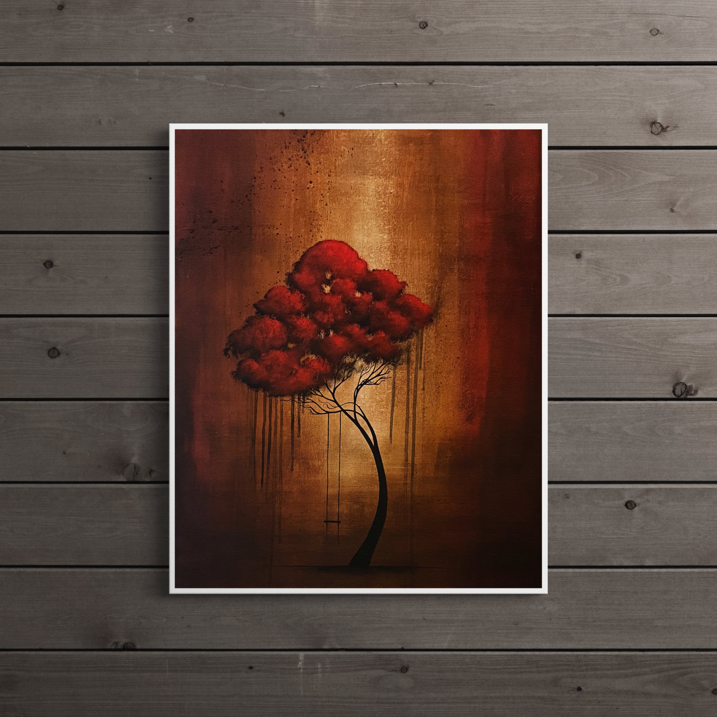 A Memory of Autumn - Fine Art Print | Abstract Landscape