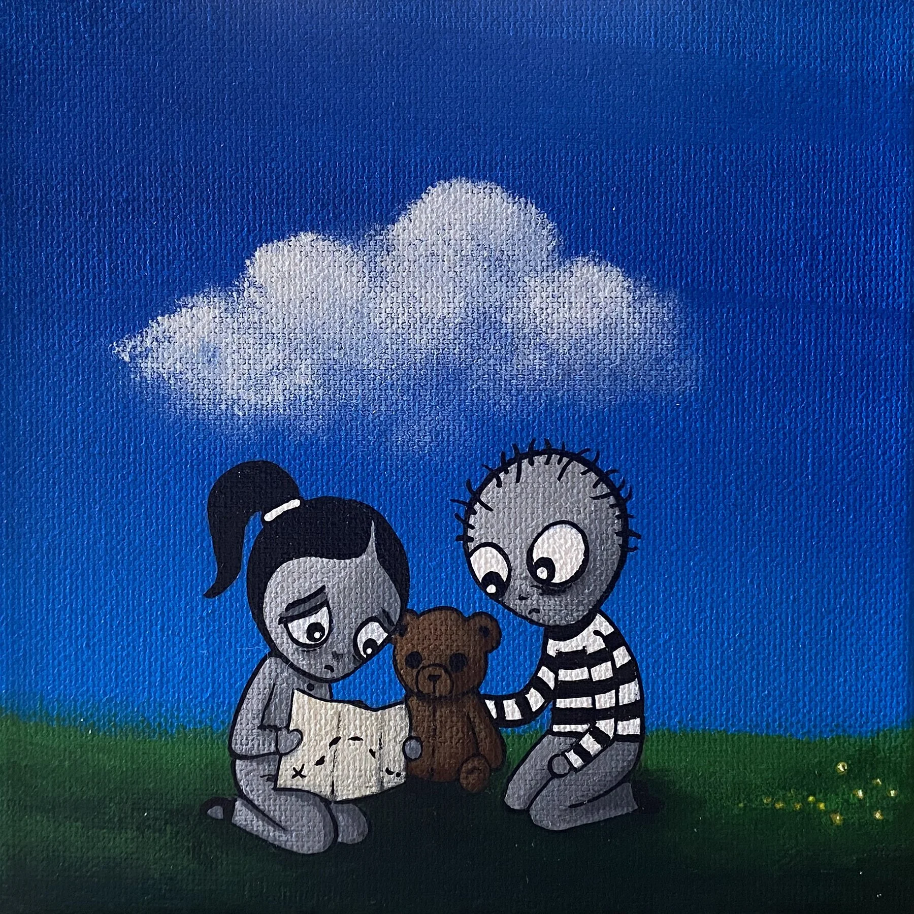 Original Painting "The Map to Neverwhere" by Jaime Best