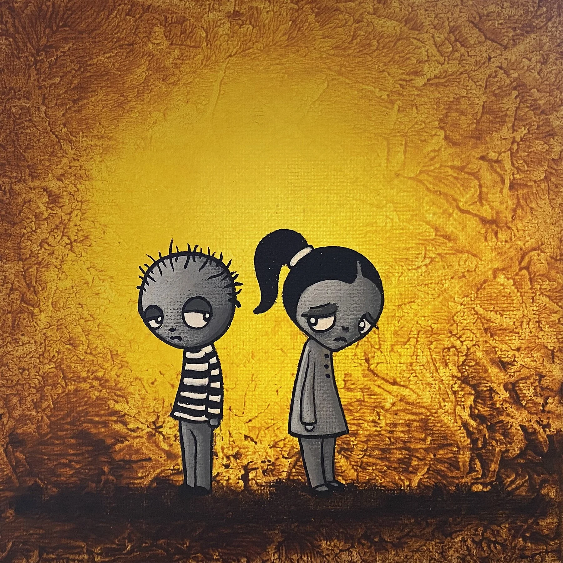 Original Painting "Two Kinds of Lonely" by Jaime Best