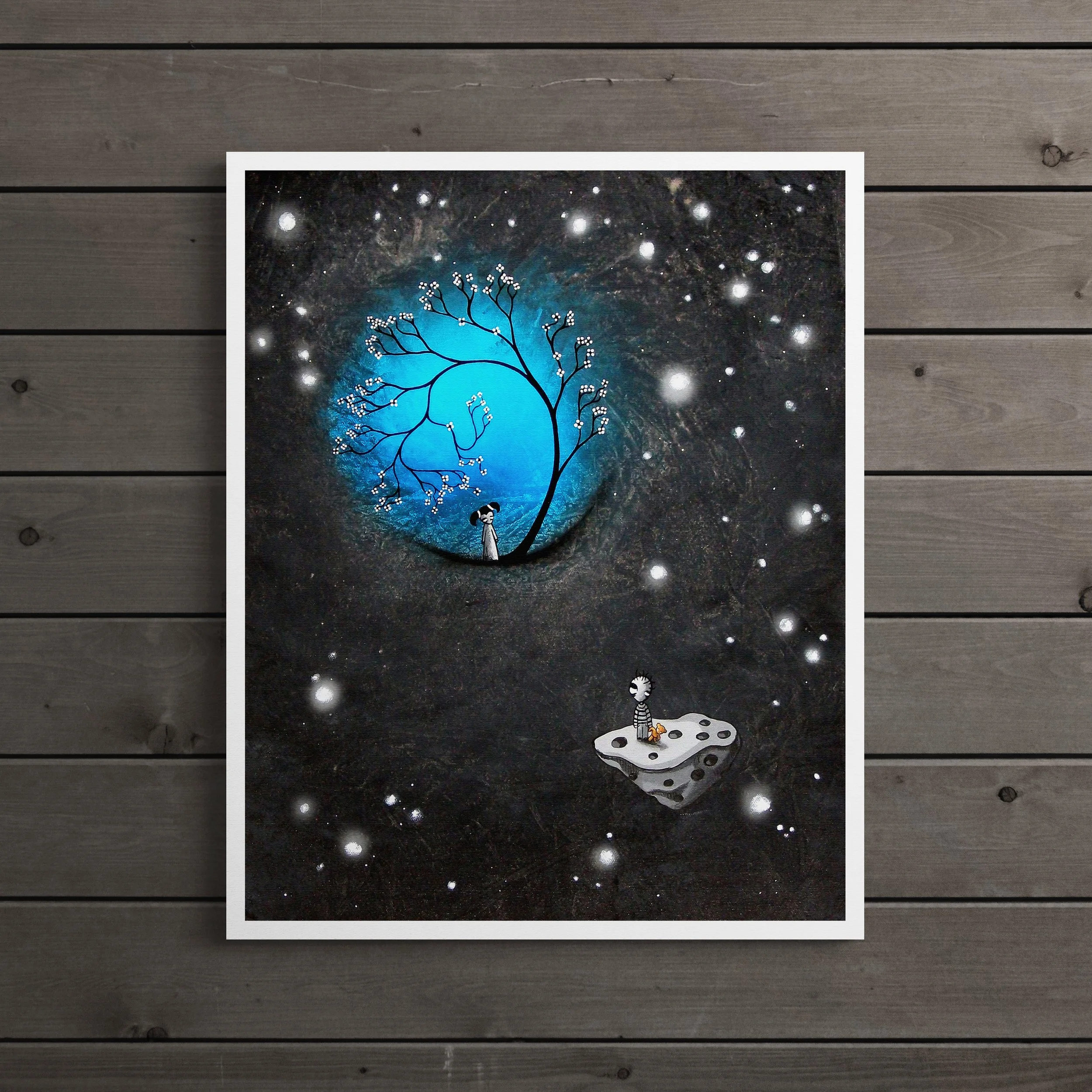 Looking in on Your World - Fine Art Print | Pop Surrealism Artwork