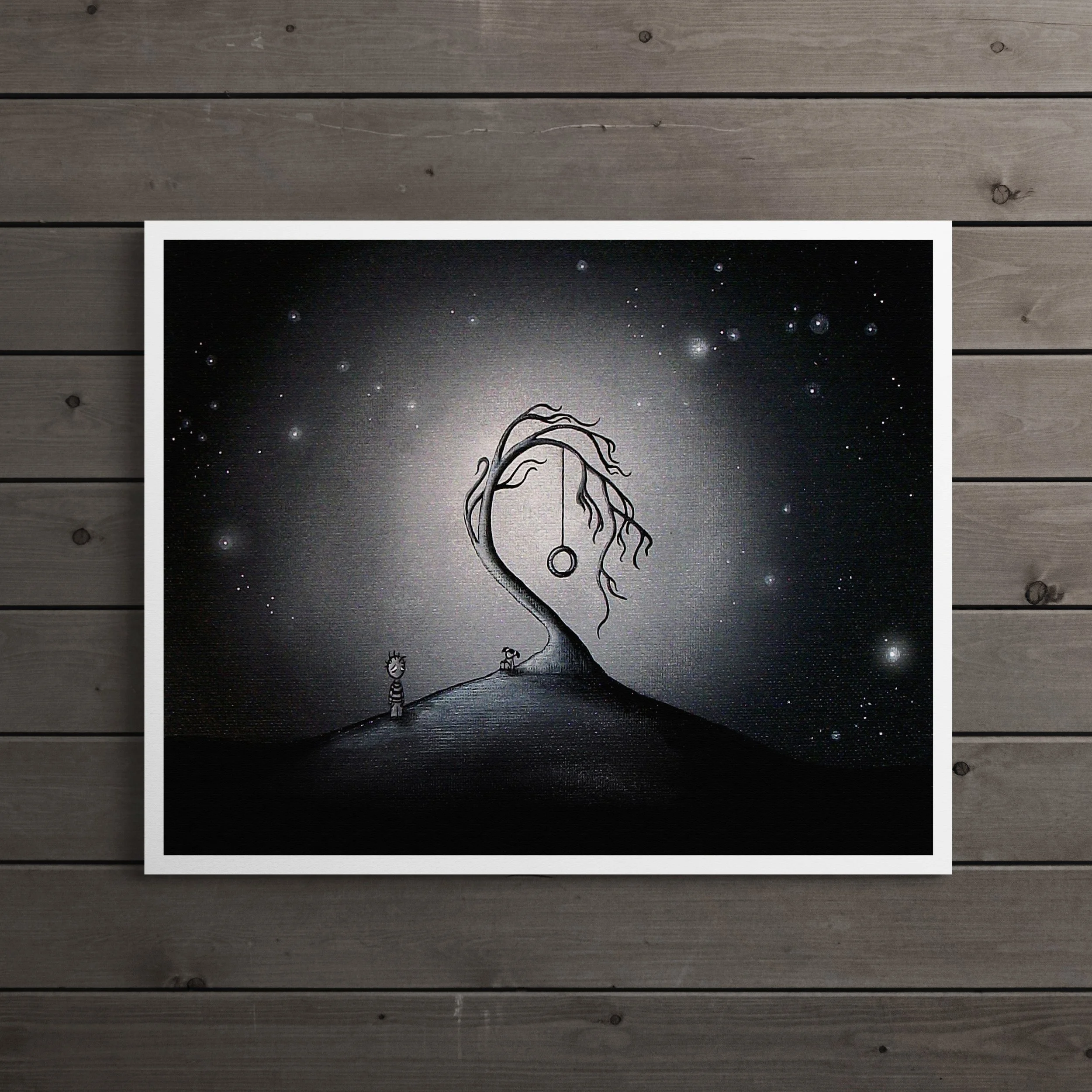 Our Secret Spot - Fine Art Print | Pop Surrealism Artwork