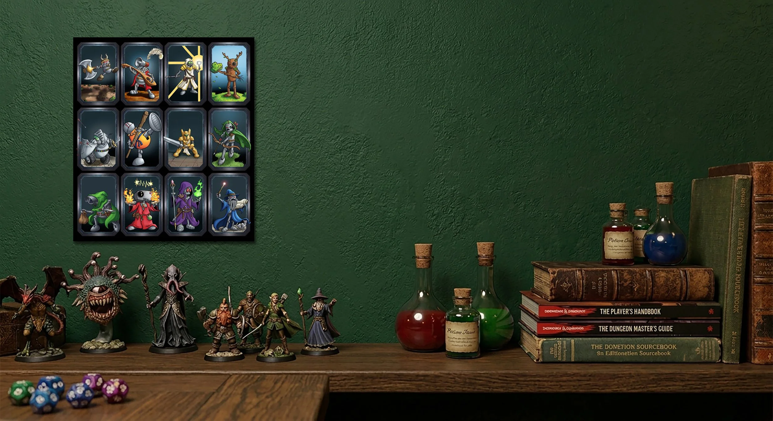 dnd-game-room-wall-decor-robot-art-print-set.jpg