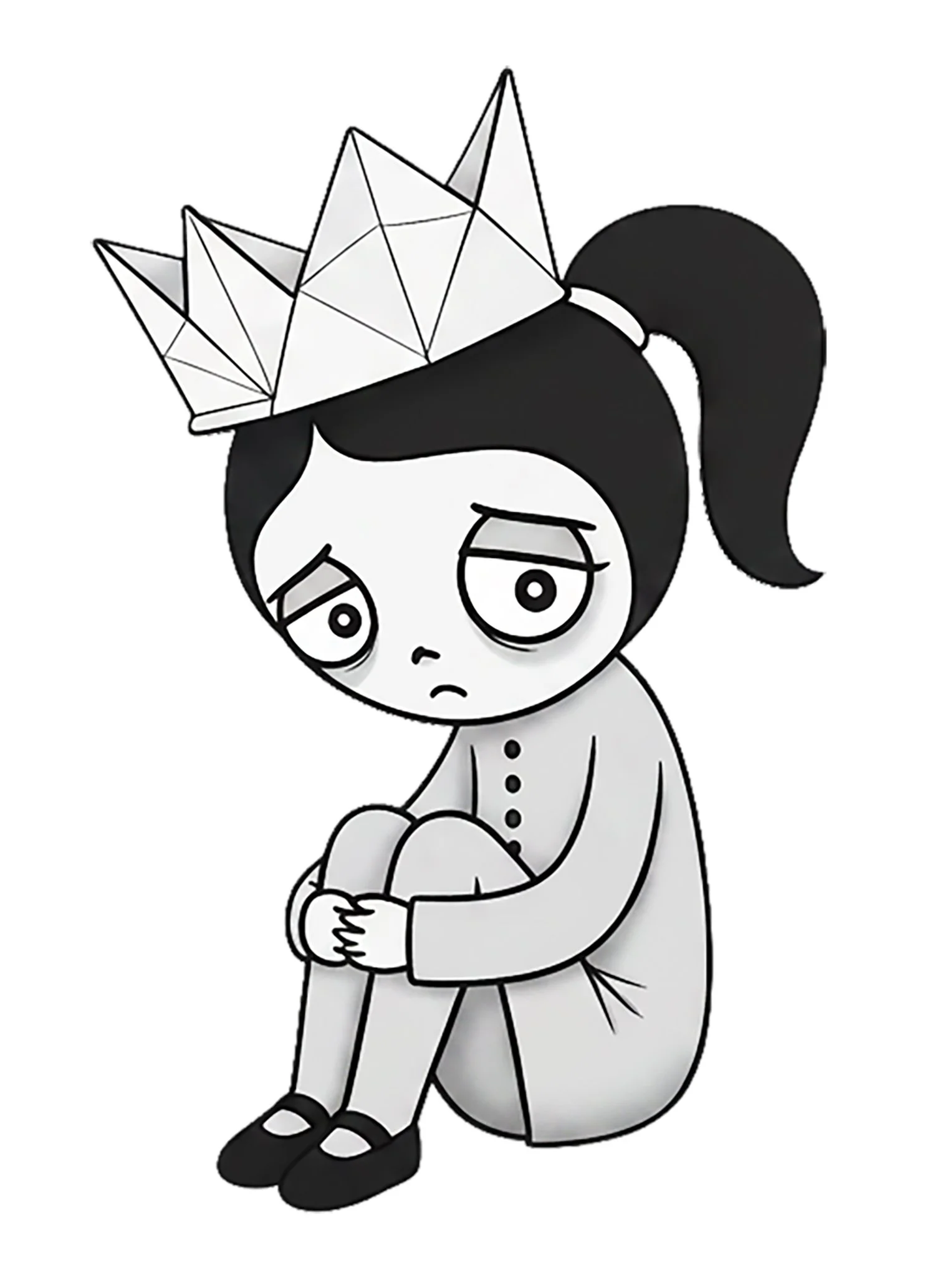 Paper-Crown-girl-goth-art-decal.jpg