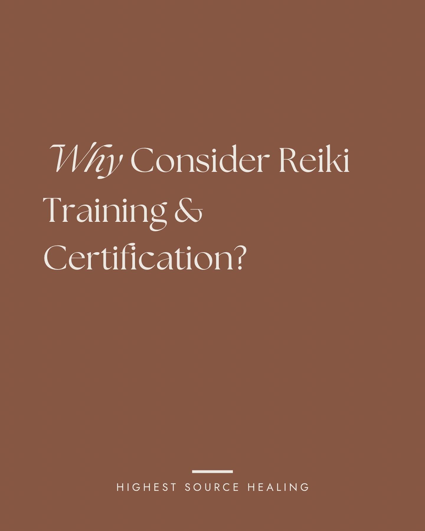 ✨ Unlock a new understanding of Reiki healing and learn how to use the healing touch on YOURSELF and others. 

By learning how to move energy and affect energetic systems, you&rsquo;ll be able to use that knowledge to improve your own health and the 