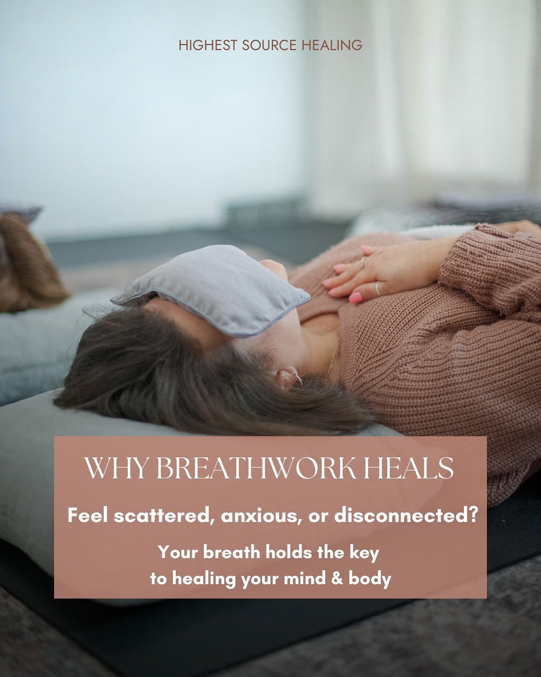 In the midst of the chaos, there&rsquo;s a rhythm within you&mdash;your breath. 🌬️ 

It&rsquo;s the quiet medicine that gently shifts everything inside, bringing you back to your truth. 

With each inhale, you invite calm. With each exhale, you rele