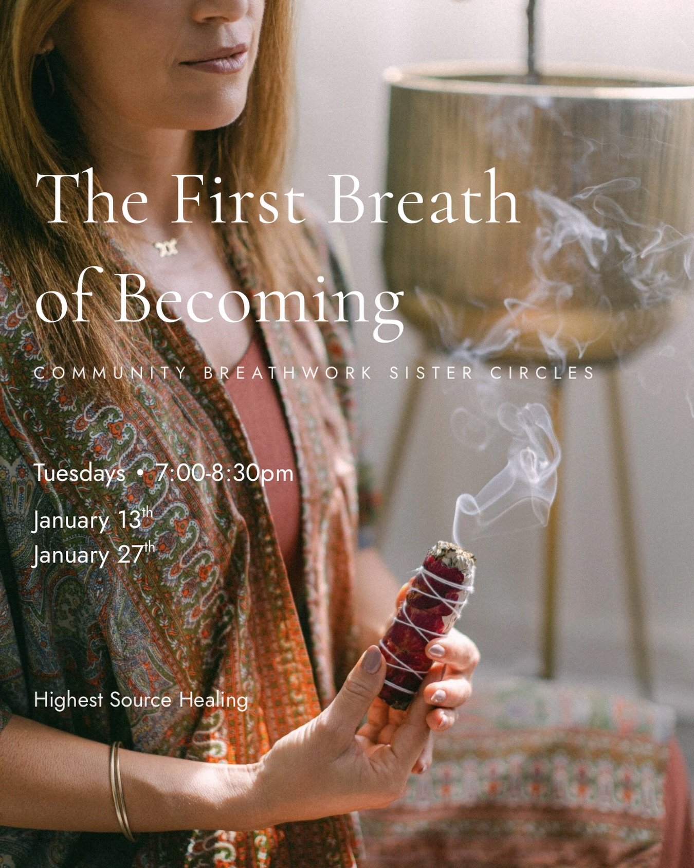 You are invited into a space of presence and practice.
A place to slow, to breathe, and to return to yourself.

Each Community Breathwork Circle is held as a ceremonial pause
guided by intention, supported by breath, and witnessed in community.

We g