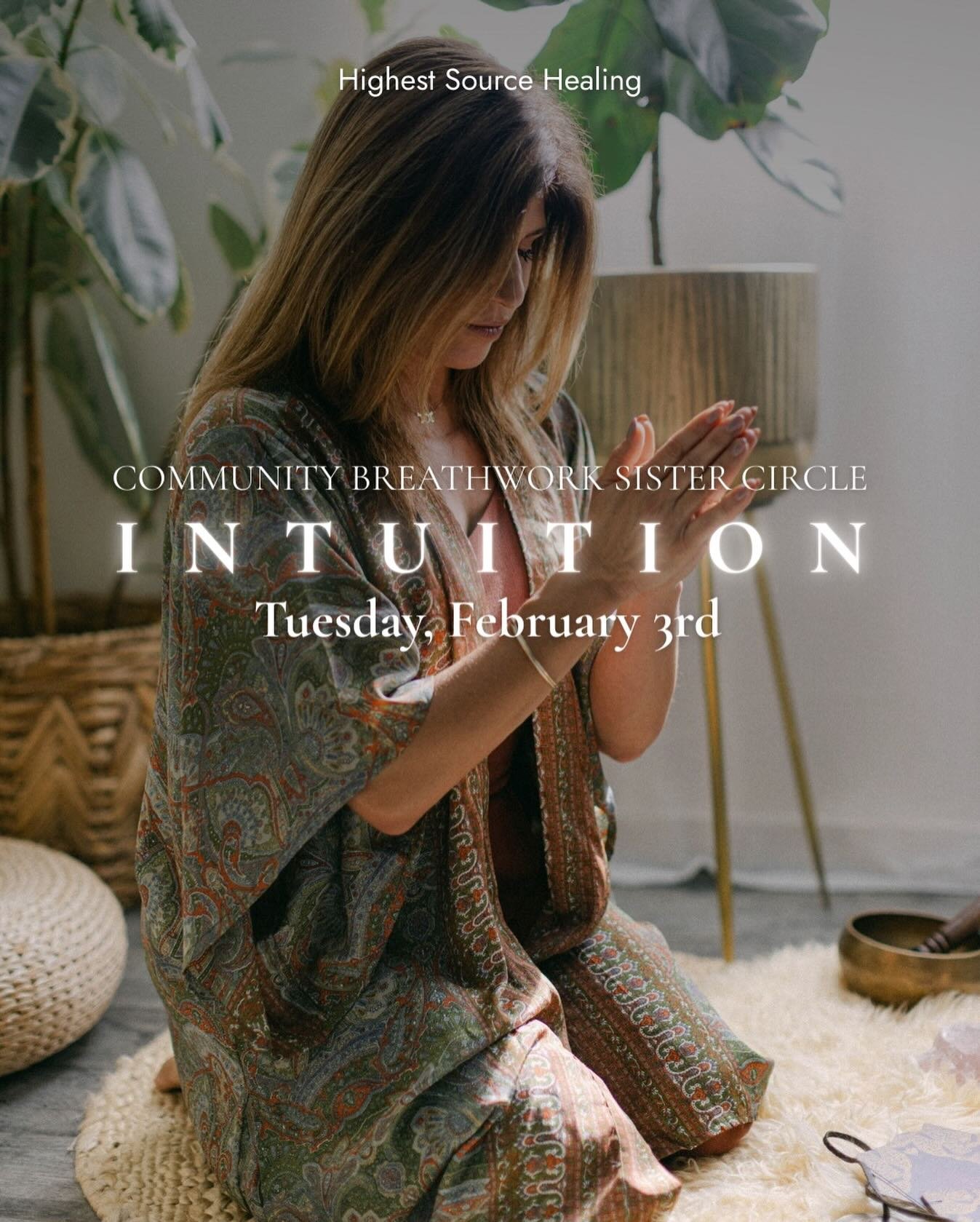 Intuition isn&rsquo;t something to develop.
It&rsquo;s something to remember.

And when we don&rsquo;t slow down long enough to listen,
that inner knowing gets buried beneath noise, roles, and urgency.

On February 3rd, when we gather in circle to pa