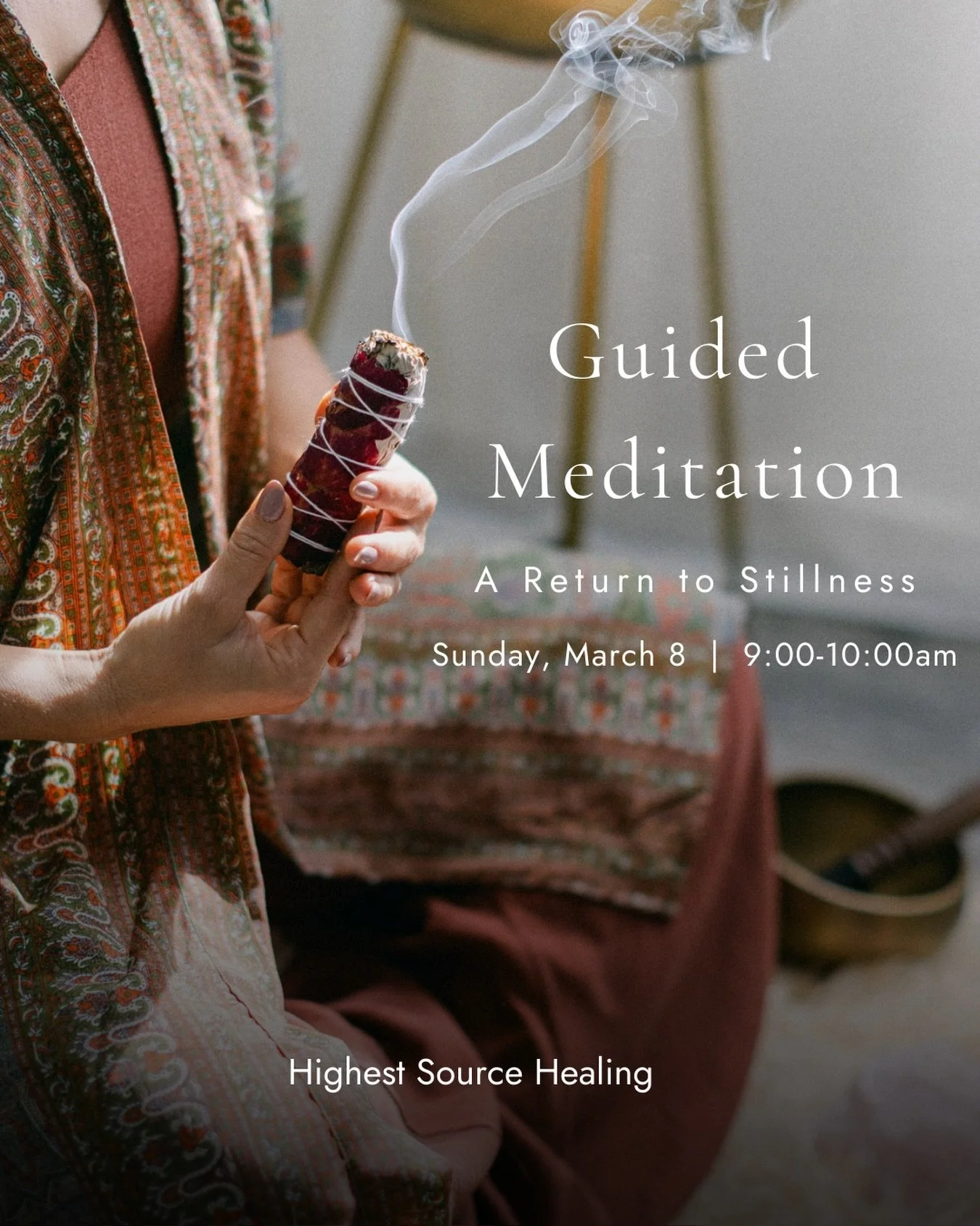 You don&rsquo;t have to earn a calm morning.

This is one hour to begin your day differently.

To settle your nervous system before the noise.
To clear the mental clutter.
To breathe on purpose instead of reacting on autopilot.

Morning Meditation
Ma