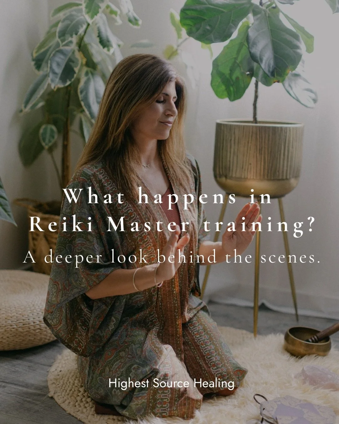 Reiki Master is where we go deeper.

This training expands your understanding of the lineage of Reiki, introduces the Master symbol, and teaches you how to offer placements. It&rsquo;s also where many practitioners begin to feel a stronger sense of r