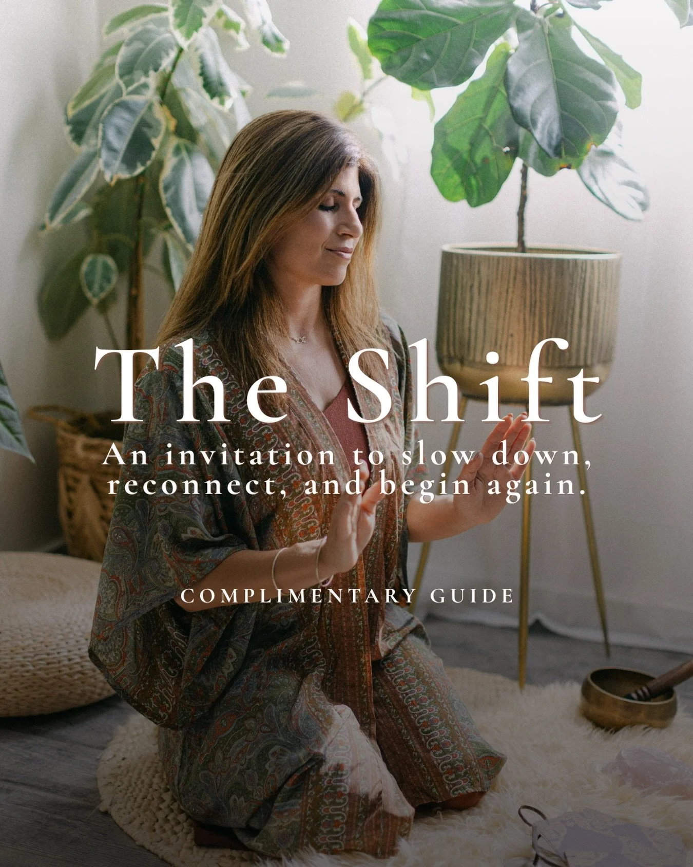 Maybe you don&rsquo;t need another thing to do.

Maybe you need a moment to pause.

A moment to put down the pressure.
To step away from the noise.
To hear your own voice again.

That&rsquo;s why I created The Shift.

A simple guide for the woman who