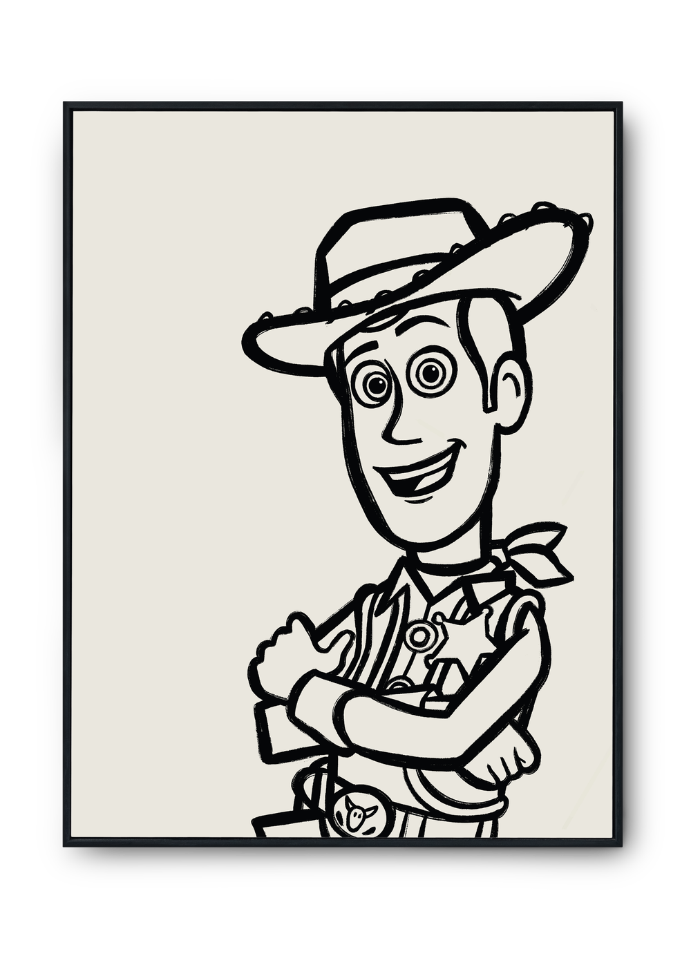 Woody The Cowboy Coloring Pages