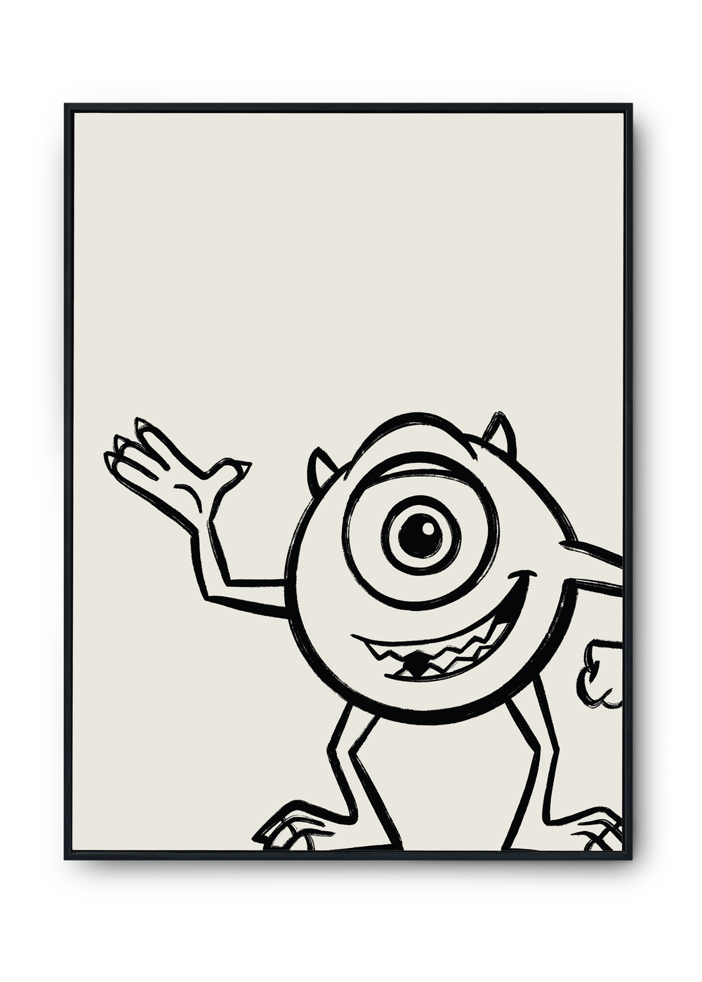 Mike Wazowski Coloring Page