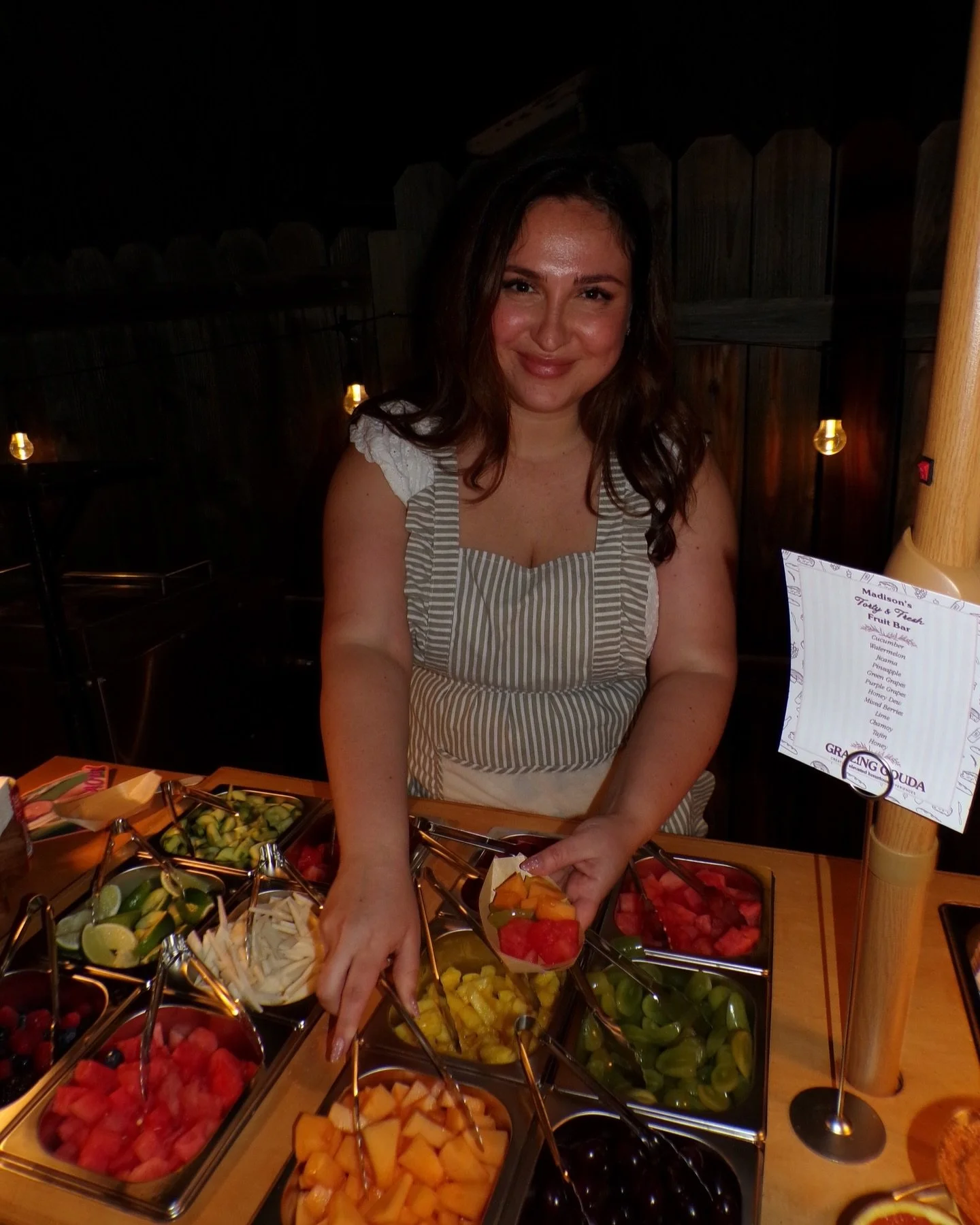 Just wanna say thanks so much for all the love on the launch of our new charcuterie cart! Excited to try something new to me and expand our offerings to our incredible clients and partners! Cheers to a great upcoming Summer &amp; Fall Season! 

I am 