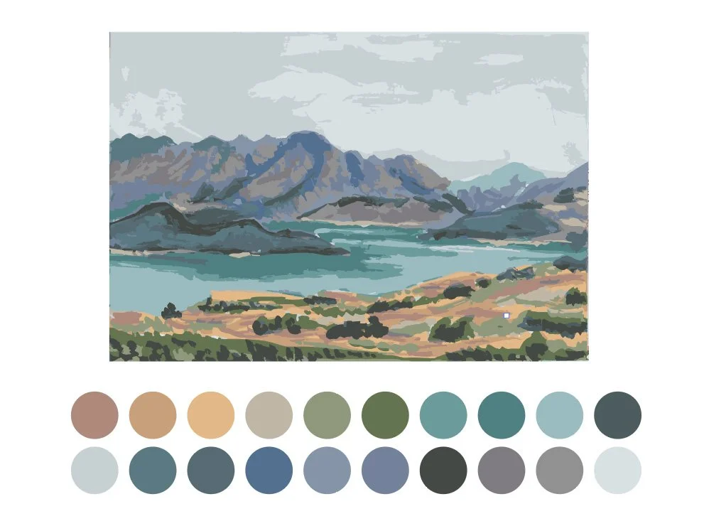 How to Create a Color Palette from an Image in Illustrator Pine