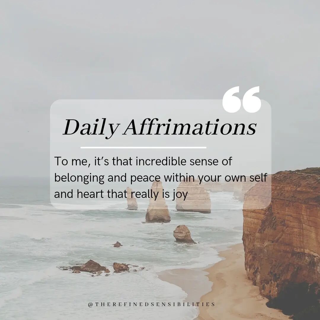 - daily Quotes &amp; affrimation for self love and more confident you 🦋

Learn more on The Refined Sensibilities Blog 
Click Link in Bio 👆🏾
.
.
.
.

#dailyaffirmations #positivequote #positivethought #positivemindset #dailyaffirmation #confidentyo