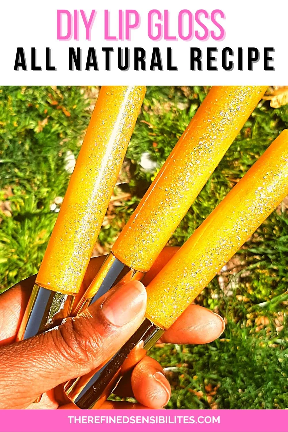 DIY Turmeric Lip Gloss Recipe With Versagel — The Refined Sensibilities