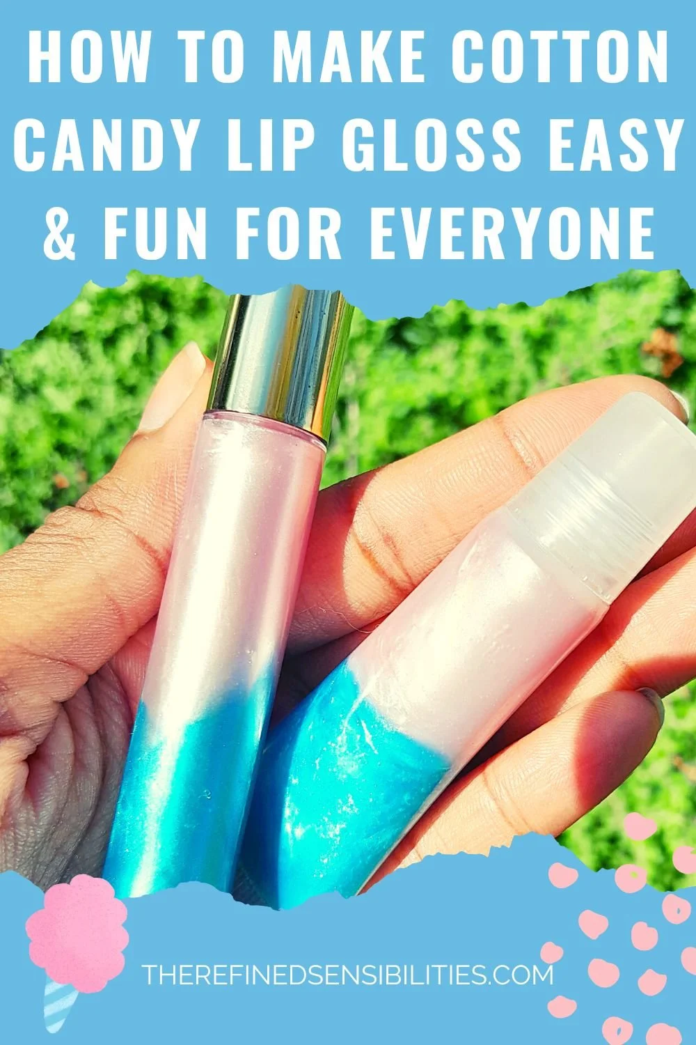 Cotton Candy Lip Gloss — The Refined Sensibilities