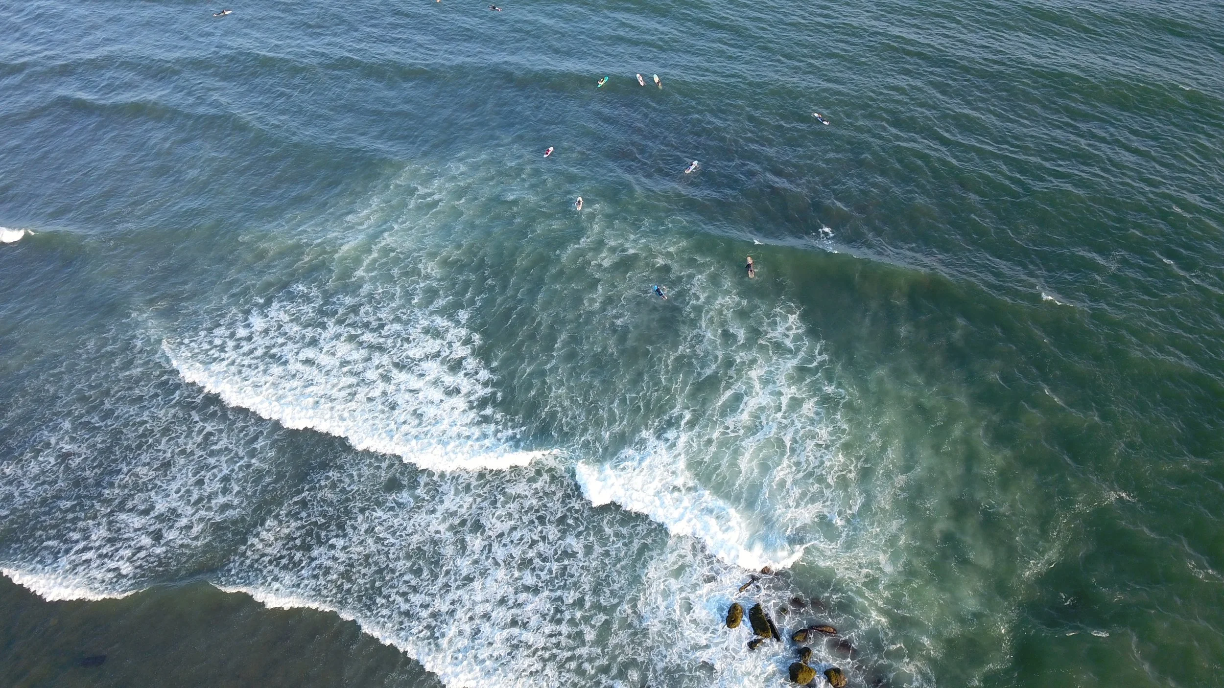 Surfing at the house