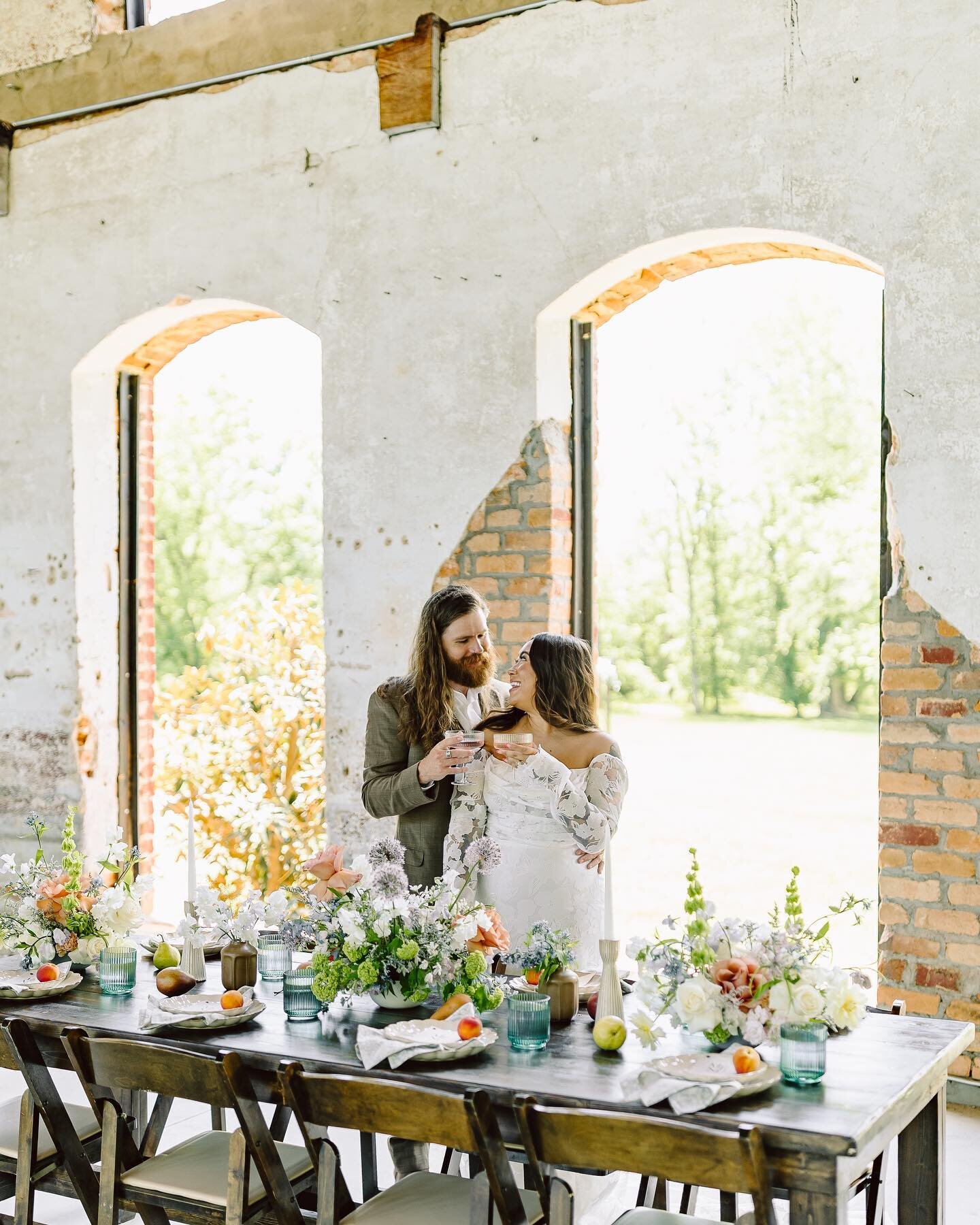 @morganlongphoto absolutely killed it with these photos it&rsquo;s insane🥲
&bull;planner: @hannahbeventsnc 
&bull;photo: @morganlongphoto 
&bull;venue: @theprovidencecottonmill 
&bull;models: @margozoellerrr 
&bull;dress: @savvybridemorganton 
&bull