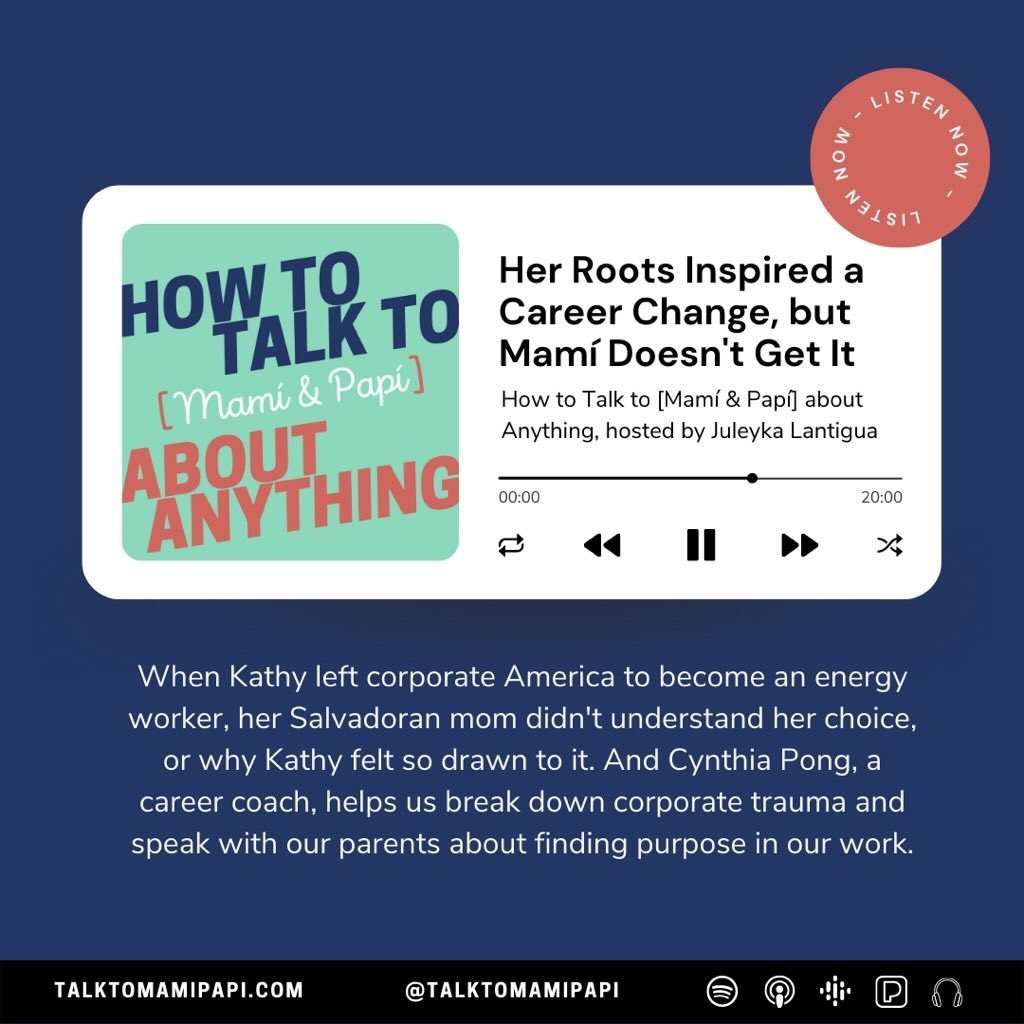 Her Roots Inspired a Career Change, but Mamí Doesn't Get It