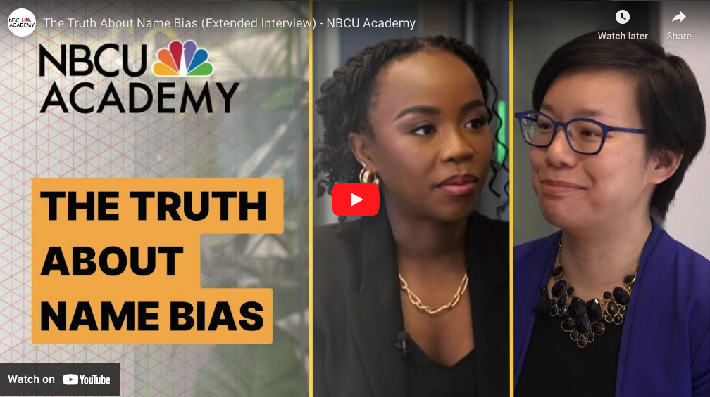 NBC News: Names Discrimination