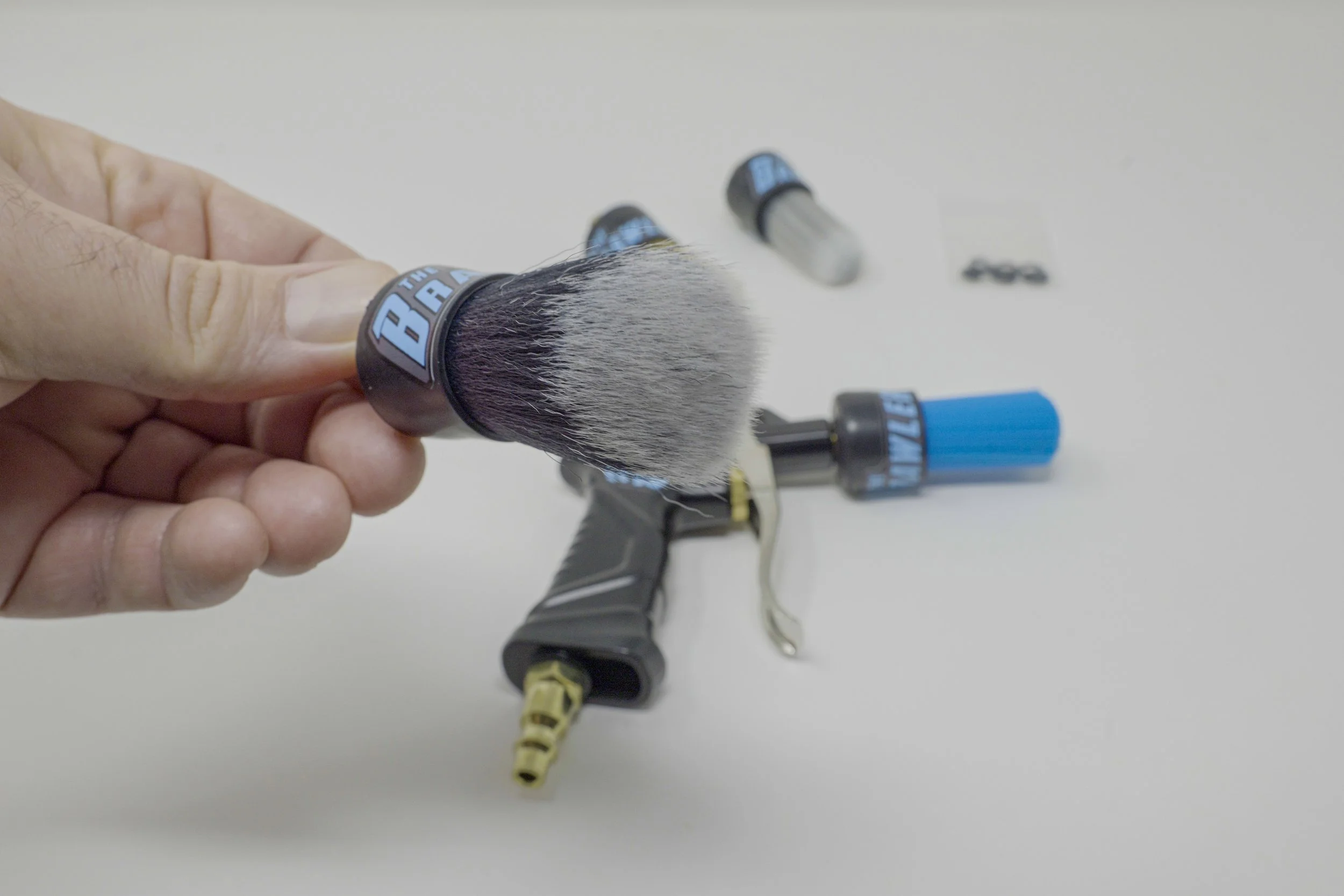 RC Raceworx Brawler Prep Brush - Ultra Soft Brush Head