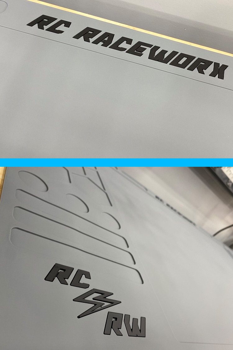 RC Raceworx Original Workbench Mat 18x36 Protect and Organize Your