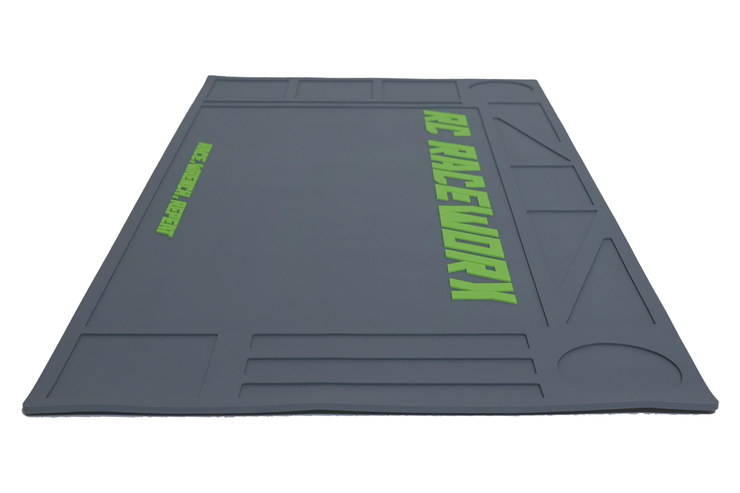 RC Raceworx Original Pit Mat 18x36 - Gray and Blue — RC Raceworx ...