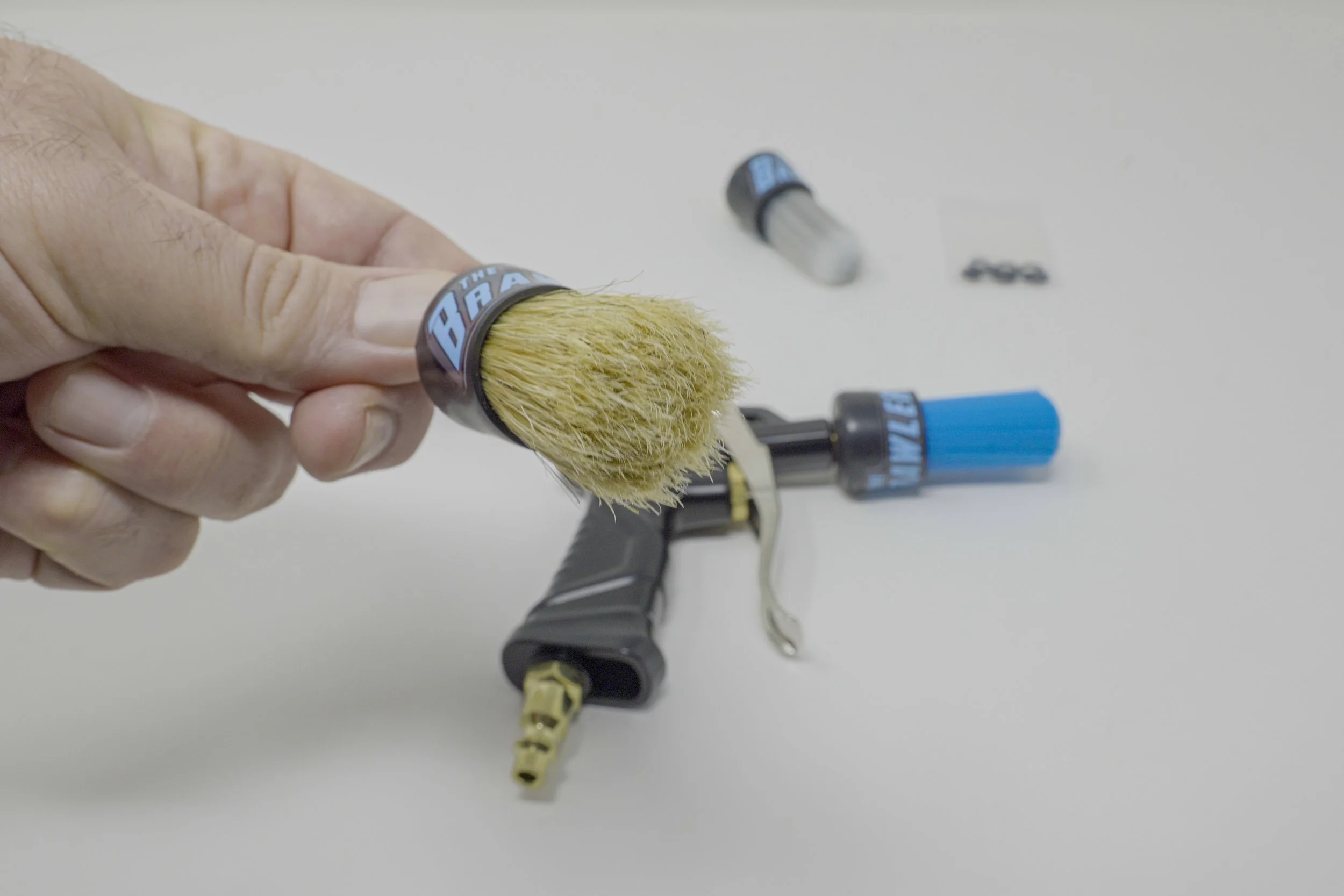 RC Raceworx Brawler Prep Brush - Coarse Brush Head